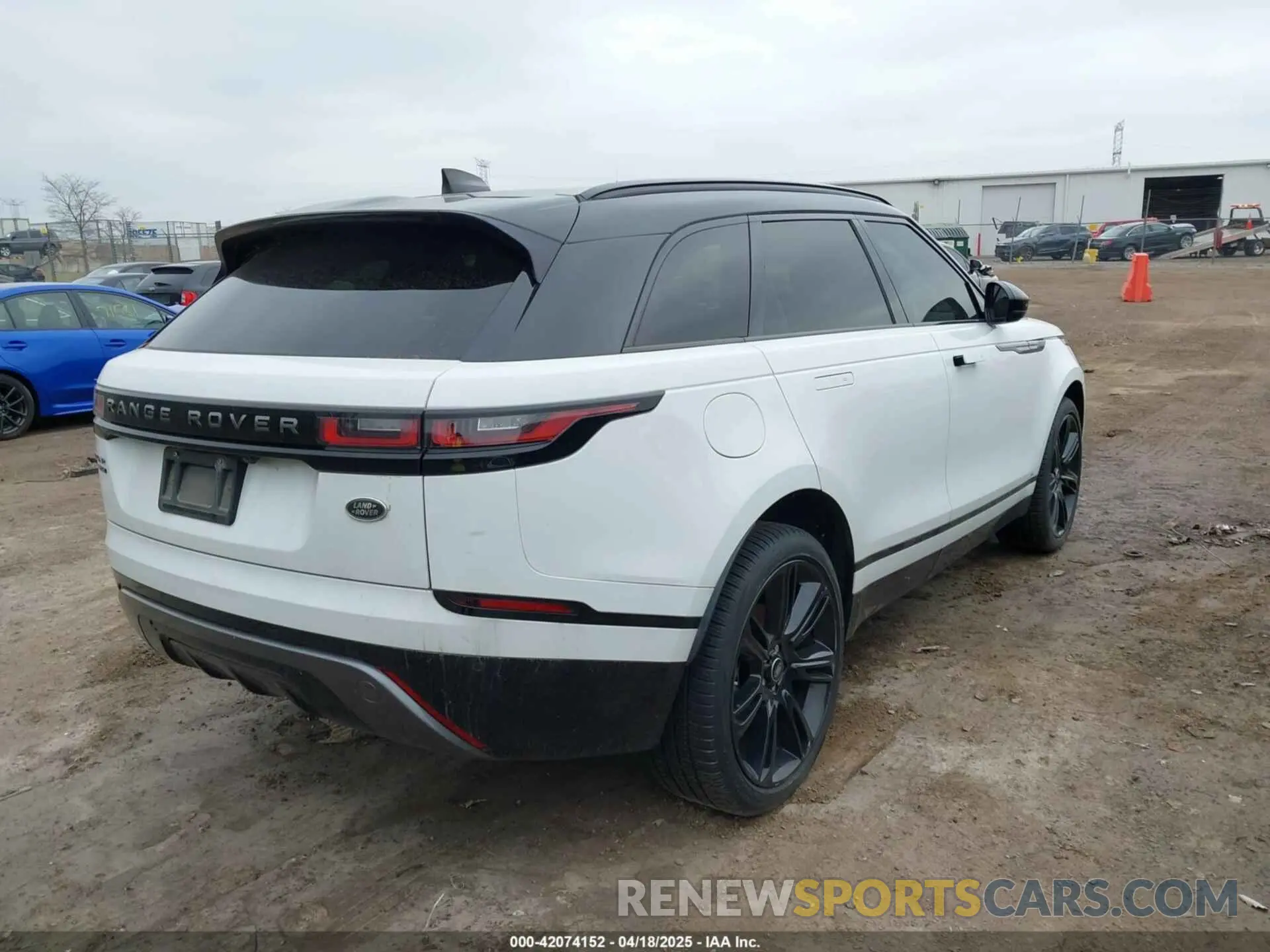 4 Фотография поврежденного автомобиля SALYK2EX0LA290360 LAND ROVER RANGE ROVER VELAR 2020