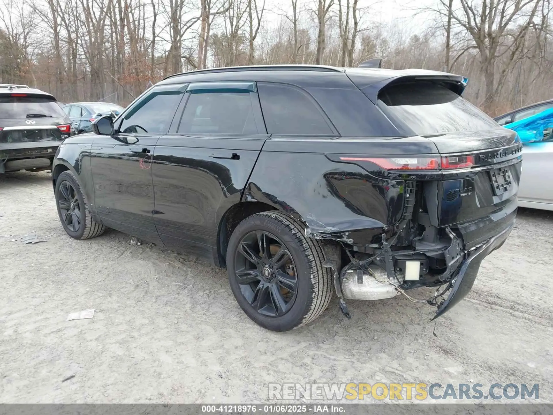 3 Photograph of a damaged car SALYK2EX2LA287296 LAND ROVER RANGE ROVER VELAR 2020