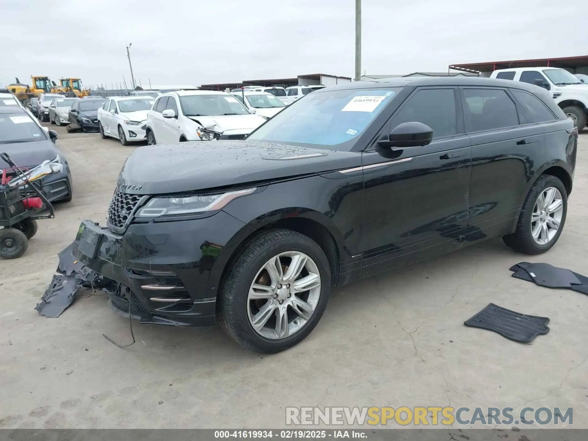 2 Фотография поврежденного автомобиля SALYK2EX3LA246918 LAND ROVER RANGE ROVER VELAR 2020