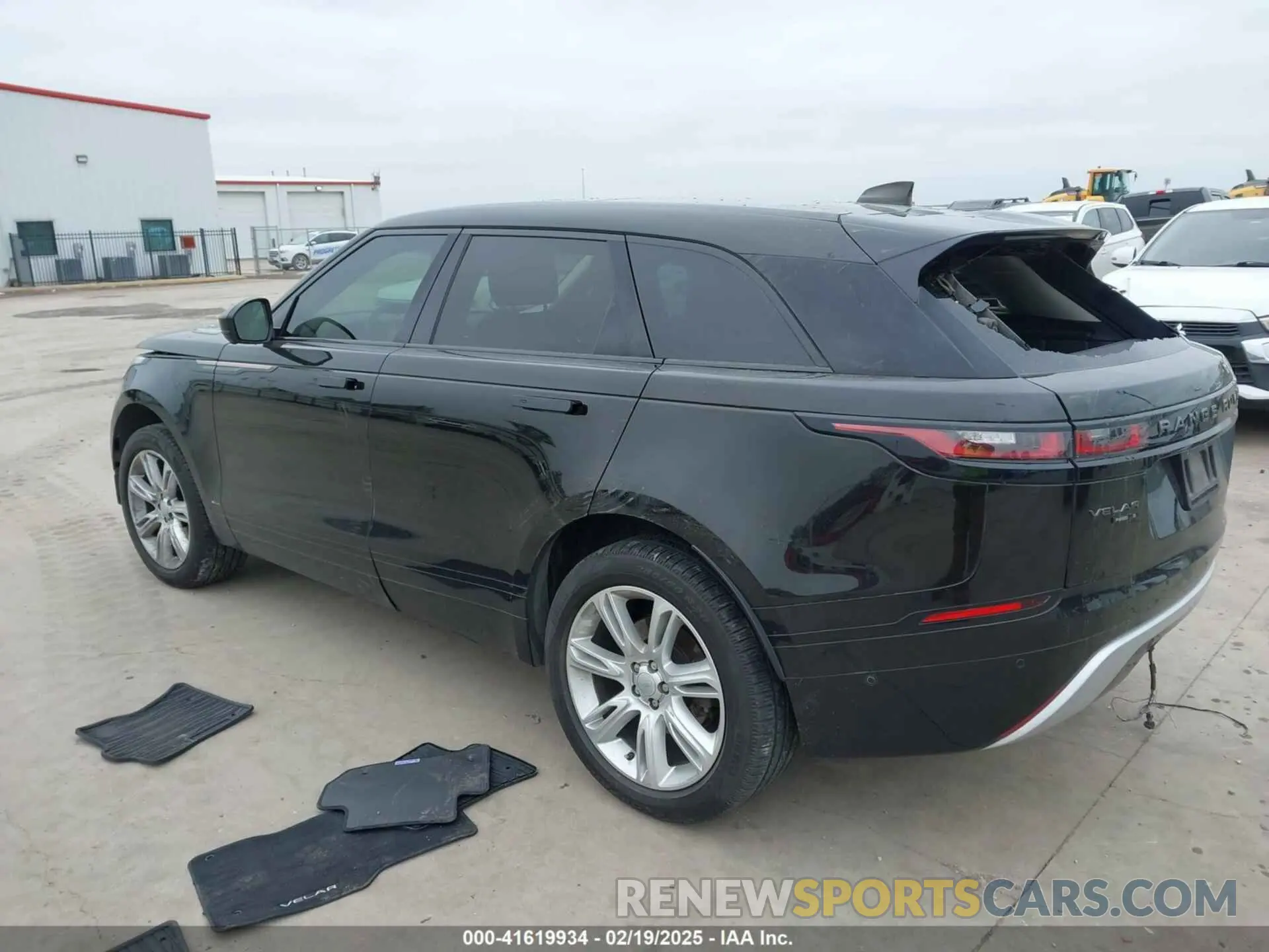 3 Фотография поврежденного автомобиля SALYK2EX3LA246918 LAND ROVER RANGE ROVER VELAR 2020