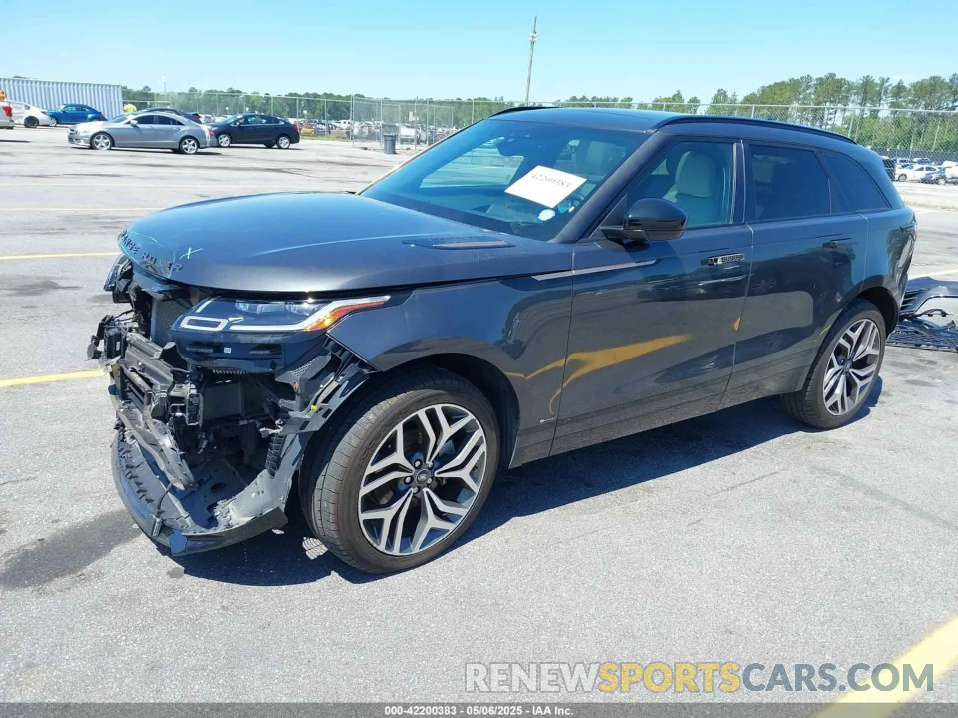 2 Photograph of a damaged car SALYK2EX5LA243809 LAND ROVER RANGE ROVER VELAR 2020