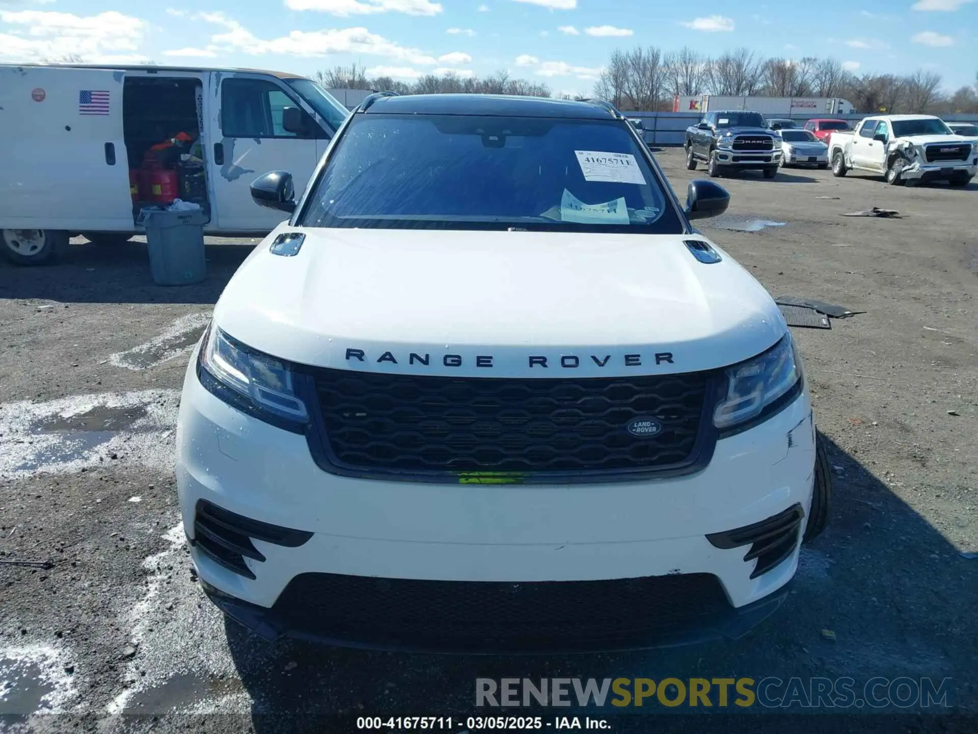 12 Photograph of a damaged car SALYK2EX8LA262225 LAND ROVER RANGE ROVER VELAR 2020