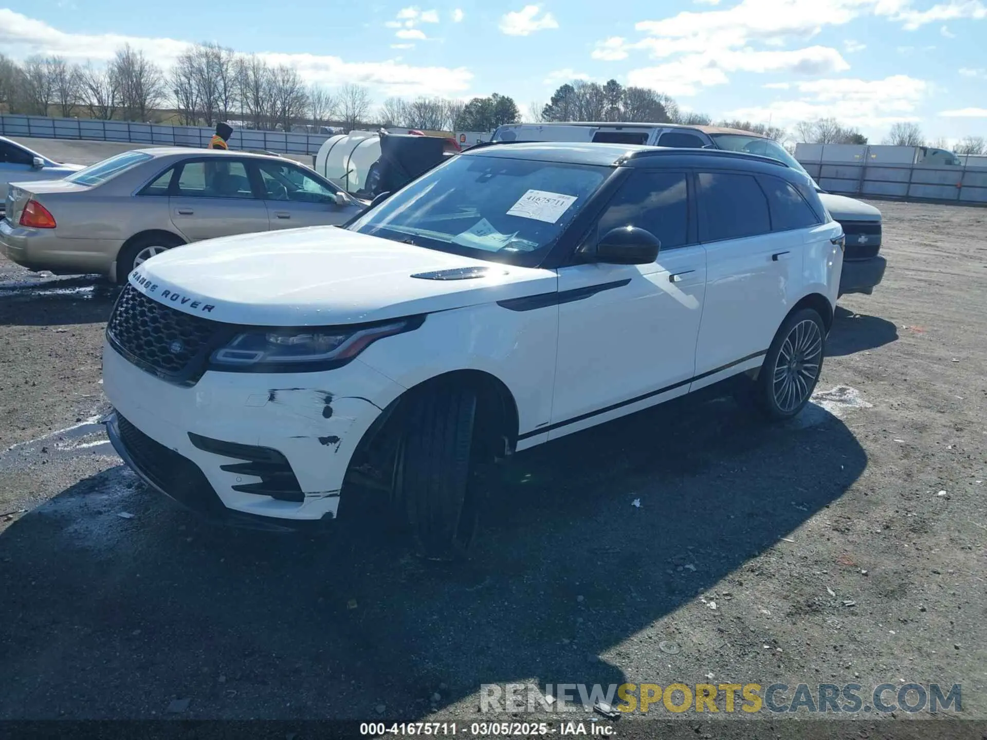 2 Photograph of a damaged car SALYK2EX8LA262225 LAND ROVER RANGE ROVER VELAR 2020