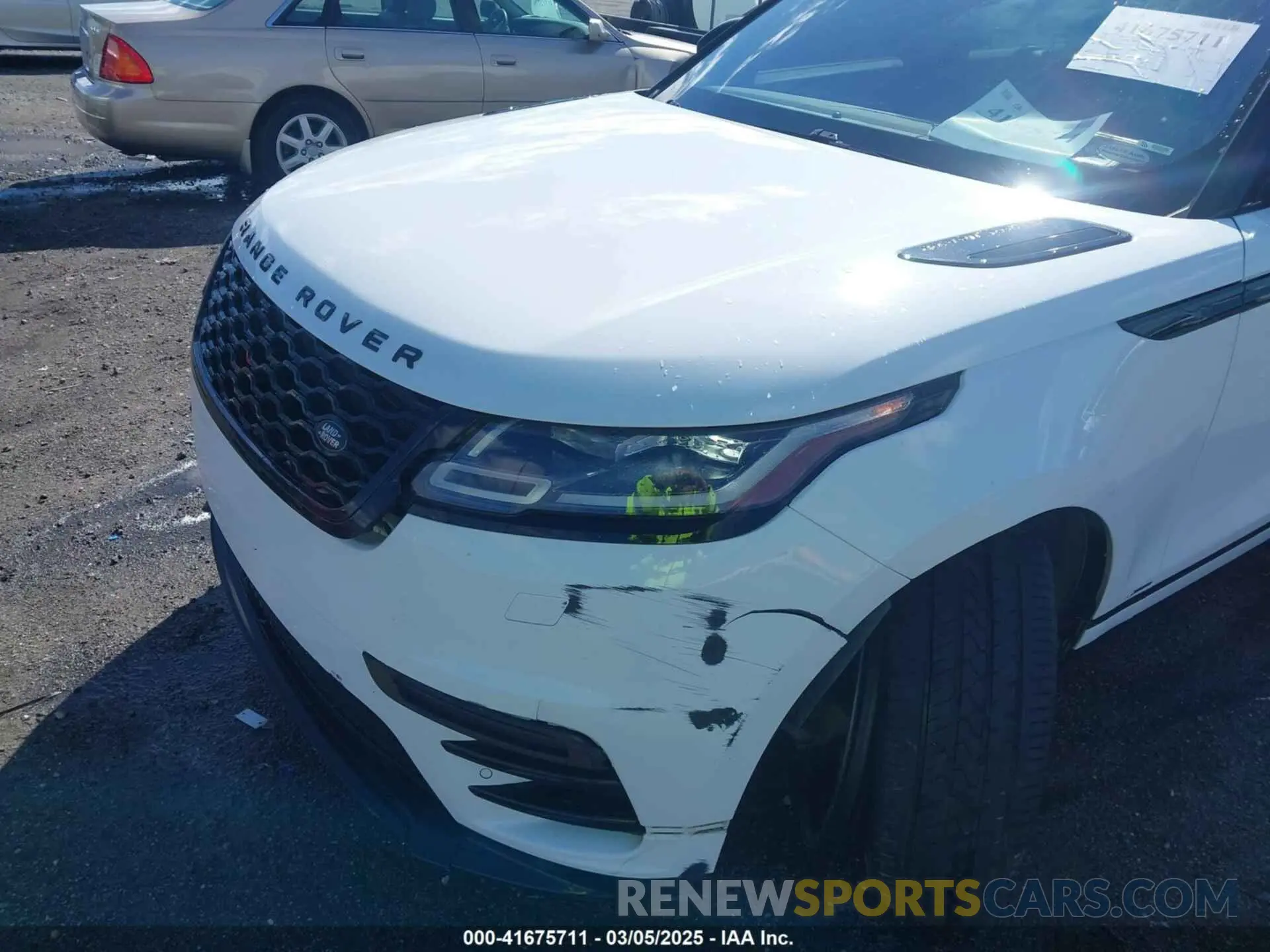 6 Photograph of a damaged car SALYK2EX8LA262225 LAND ROVER RANGE ROVER VELAR 2020