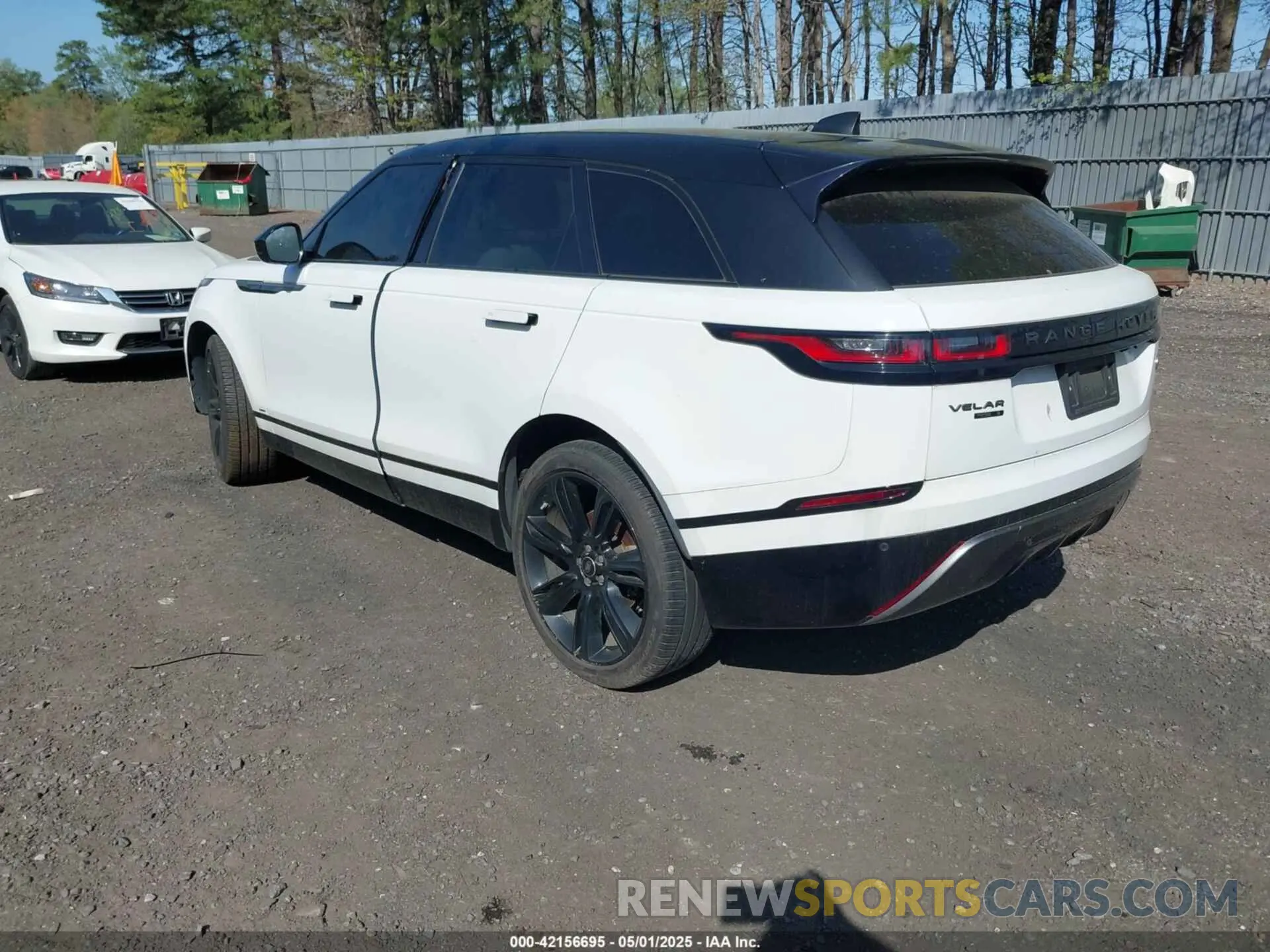 3 Photograph of a damaged car SALYK2EX9LA261388 LAND ROVER RANGE ROVER VELAR 2020