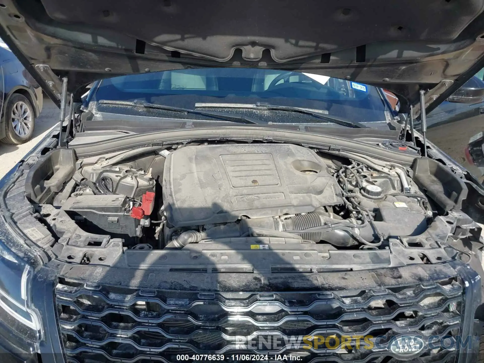 10 Фотография поврежденного автомобиля SALYK2EXXLA255387 LAND ROVER RANGE ROVER VELAR 2020