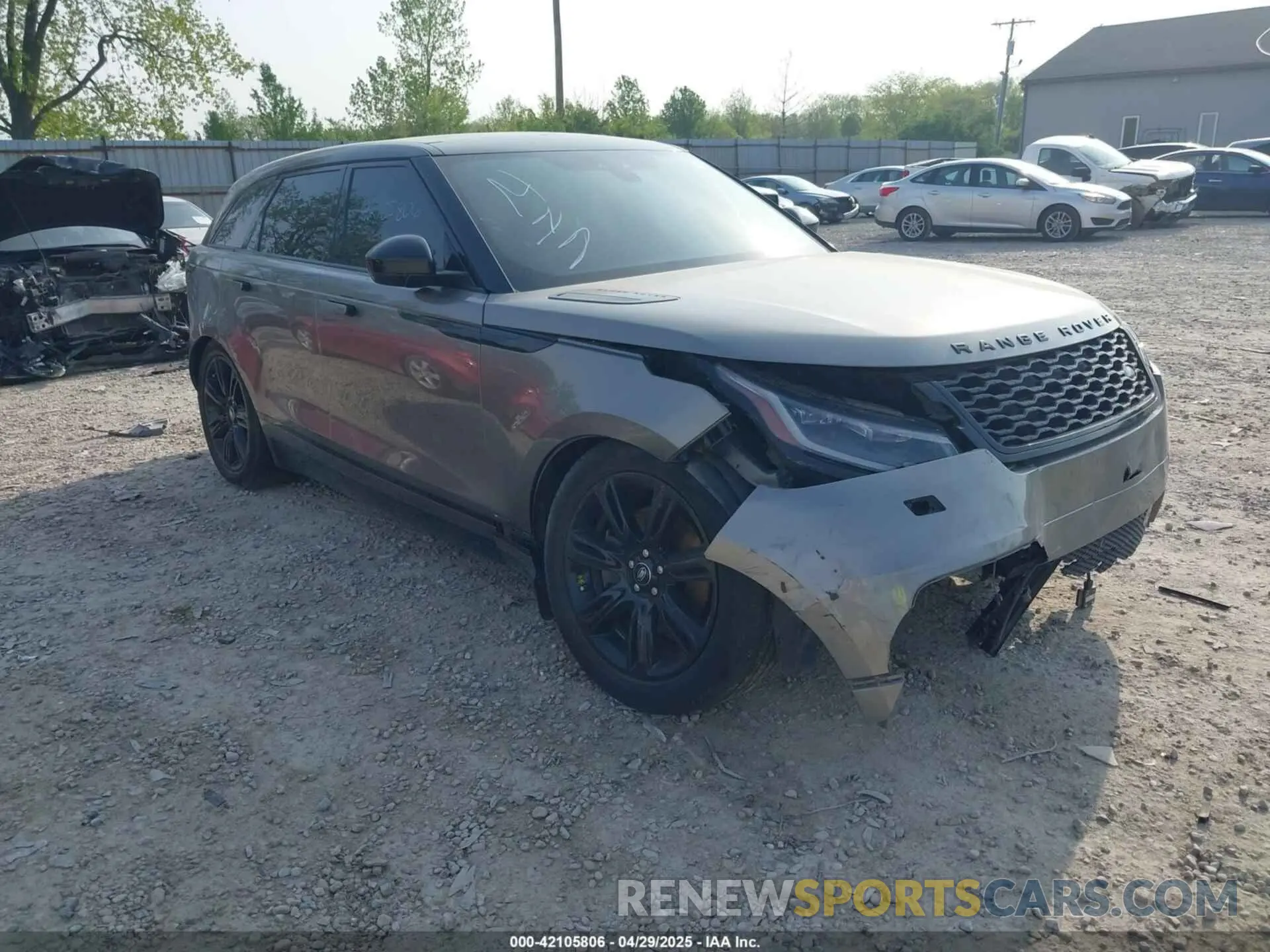 1 Фотография поврежденного автомобиля SALYK2FV8LA243025 LAND ROVER RANGE ROVER VELAR 2020