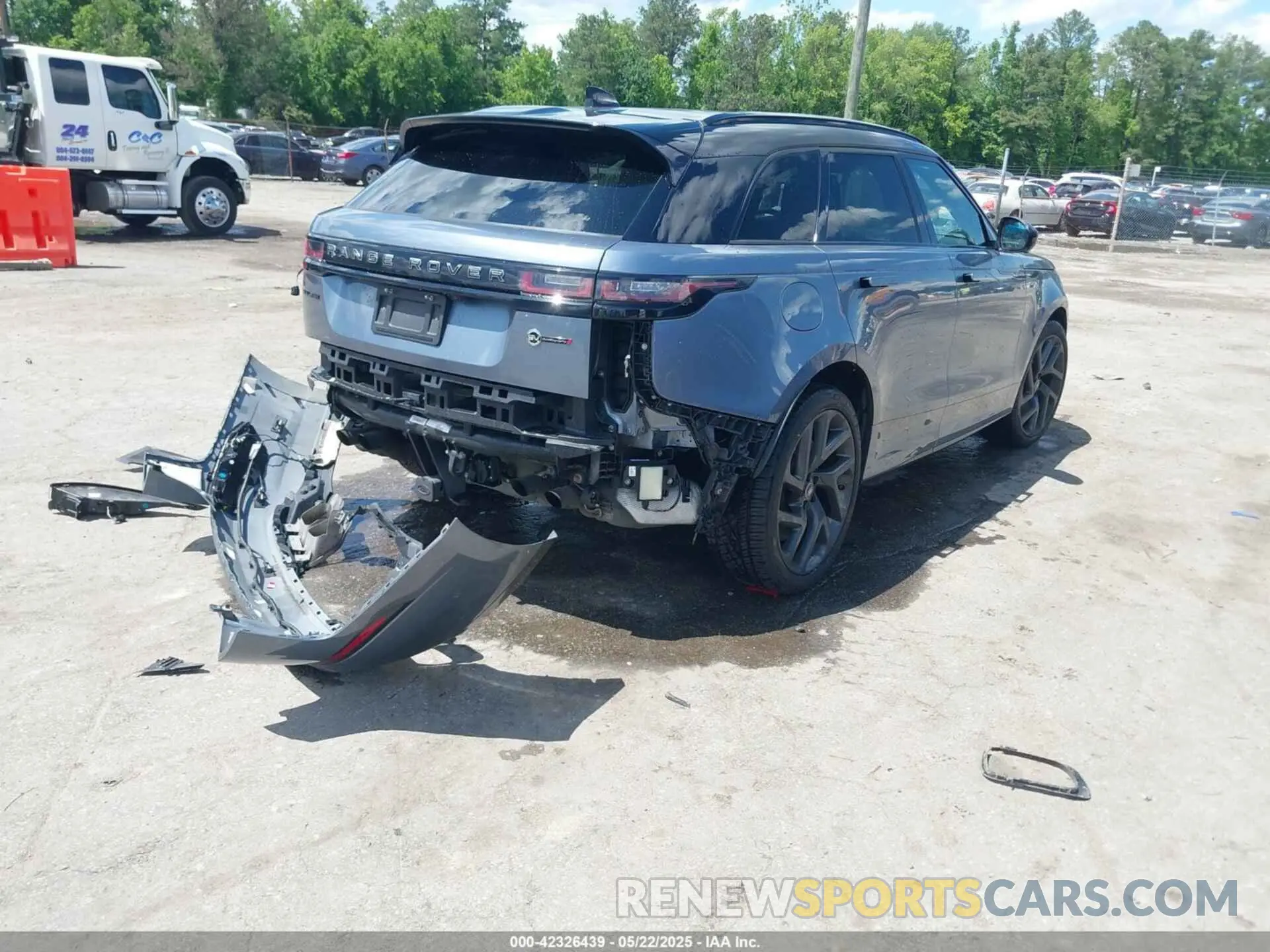 4 Фотография поврежденного автомобиля SALYU2EE1LA258140 LAND ROVER RANGE ROVER VELAR 2020