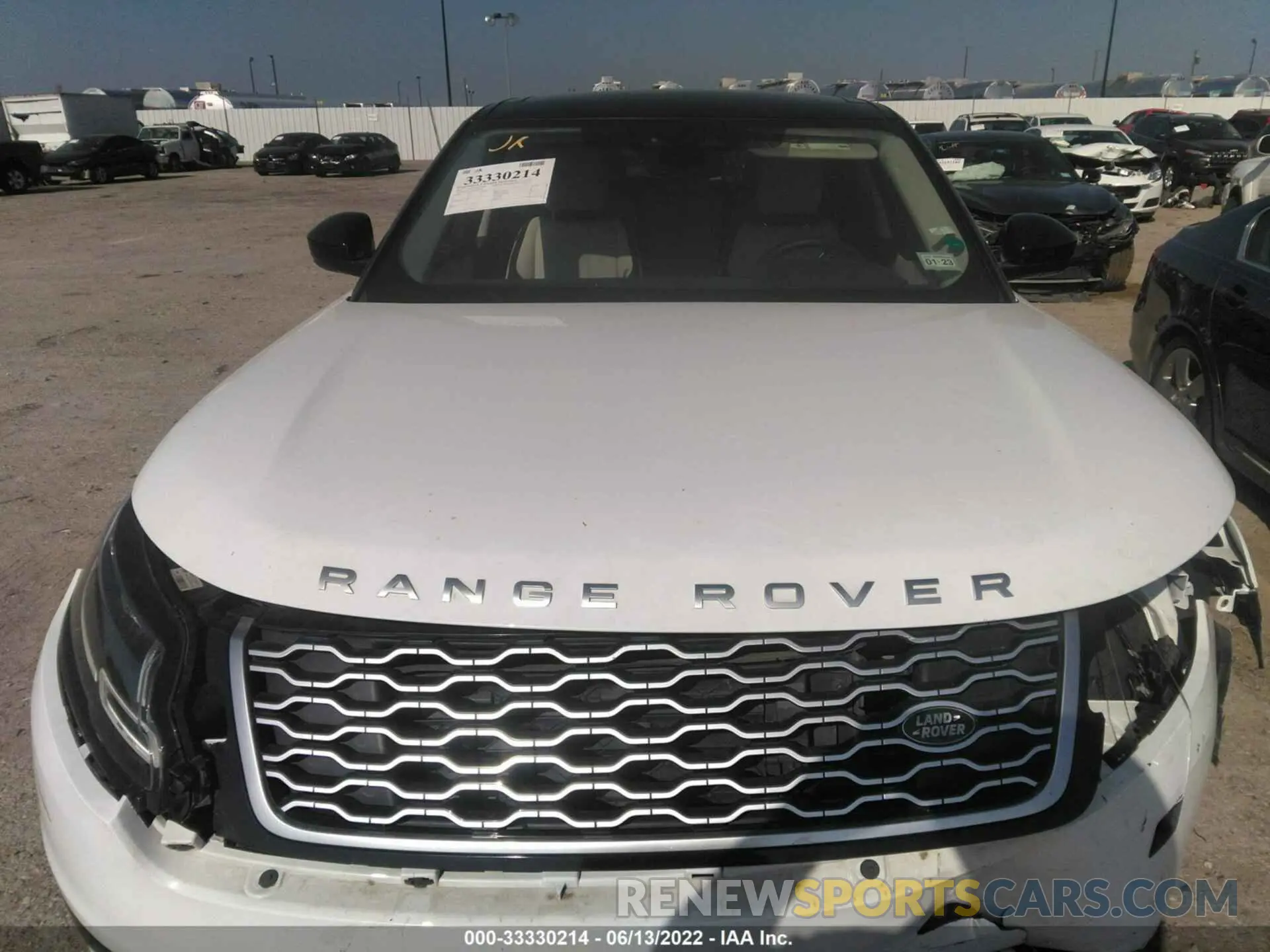 10 Photograph of a damaged car SALYJ2EX5MA299009 LAND ROVER RANGE ROVER VELAR 2021