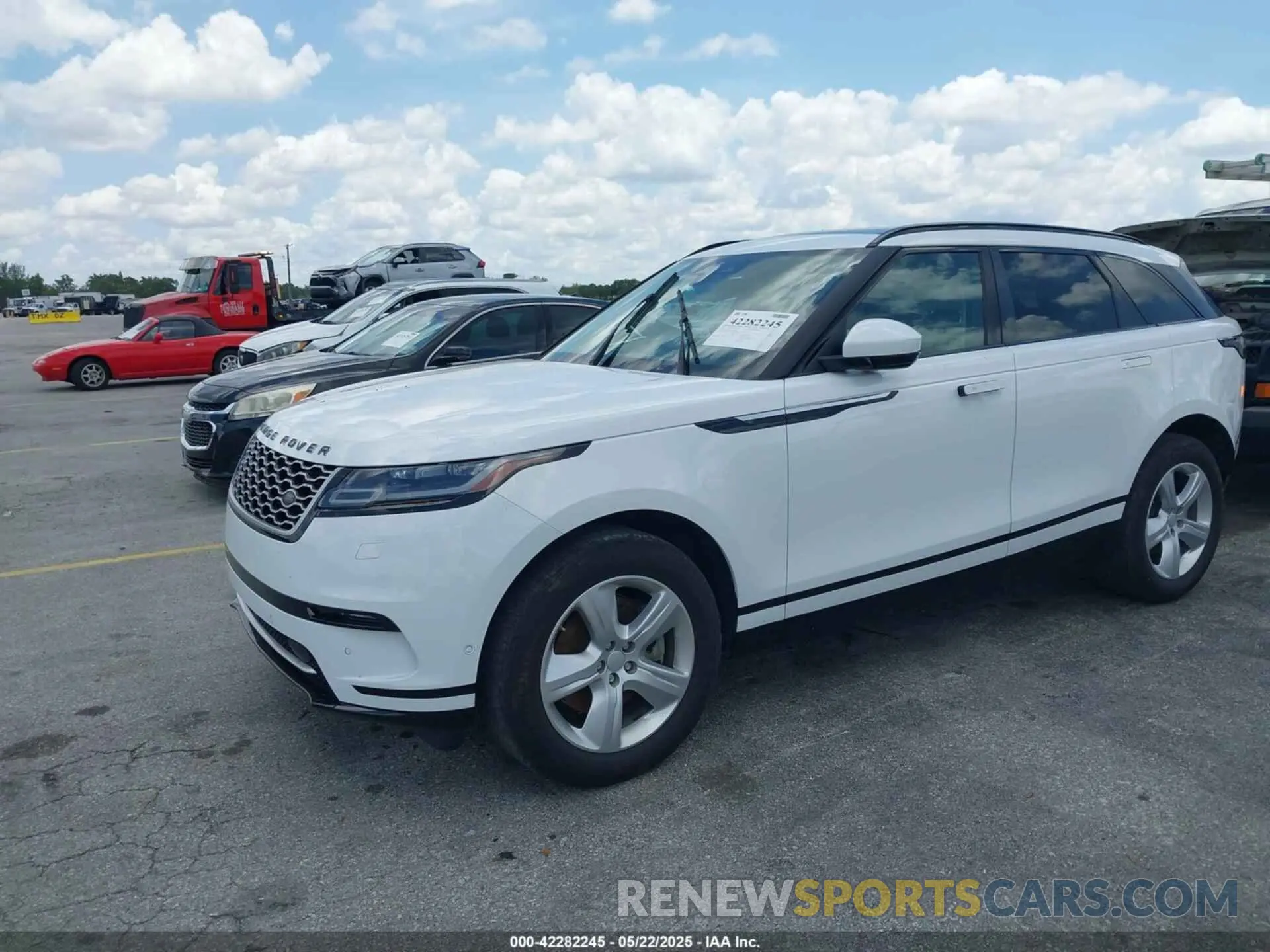 2 Фотография поврежденного автомобиля SALYJ2EX9MA307337 LAND ROVER RANGE ROVER VELAR 2021