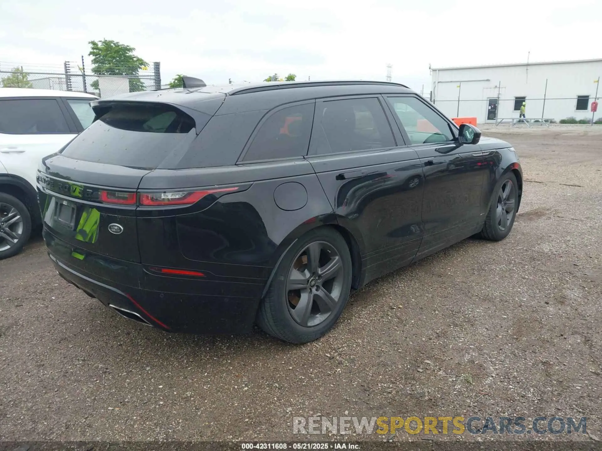 4 Фотография поврежденного автомобиля SALYT2EU0MA299368 LAND ROVER RANGE ROVER VELAR 2021