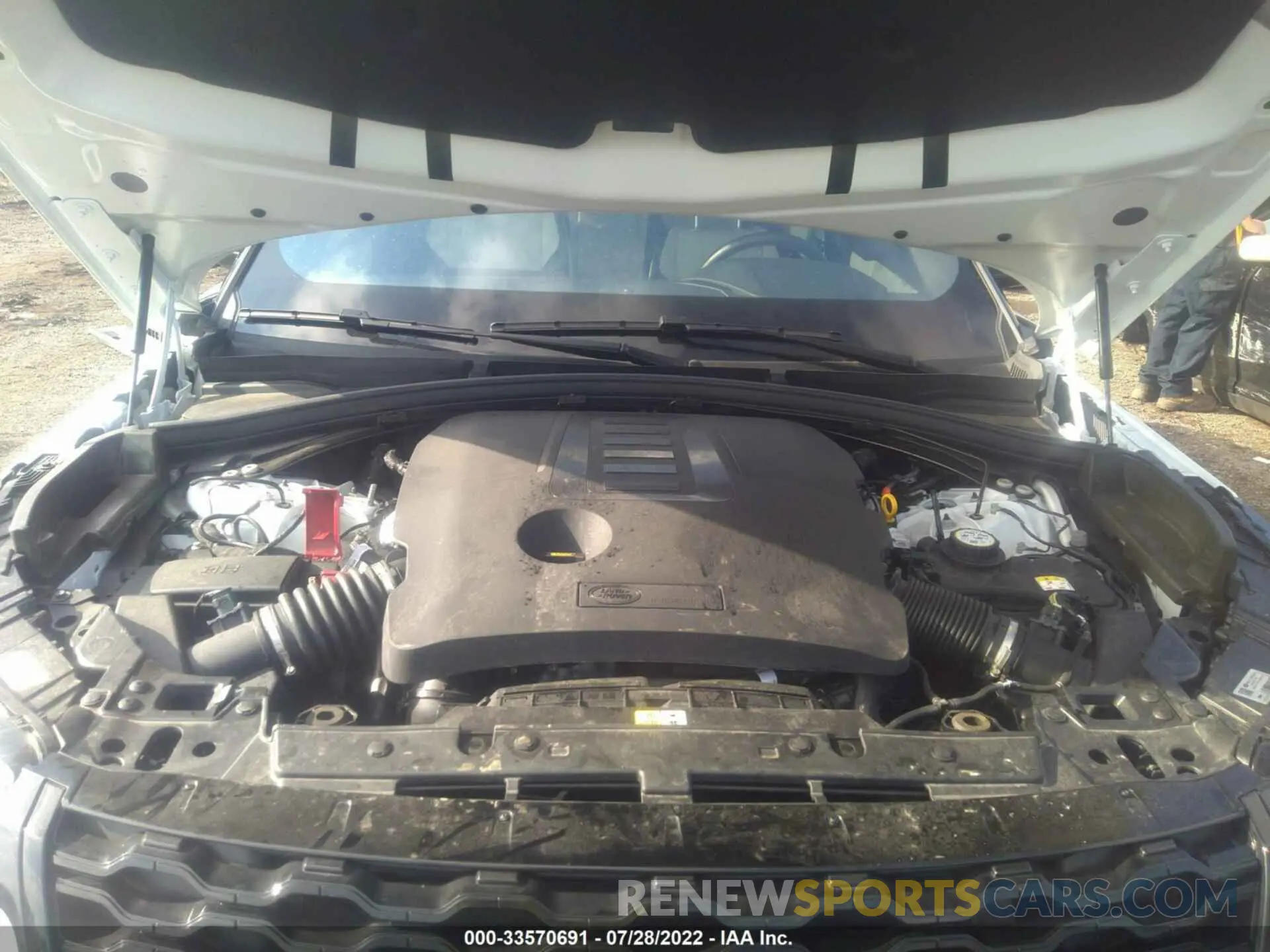 10 Photograph of a damaged car SALYT2EU3MA313067 LAND ROVER RANGE ROVER VELAR 2021