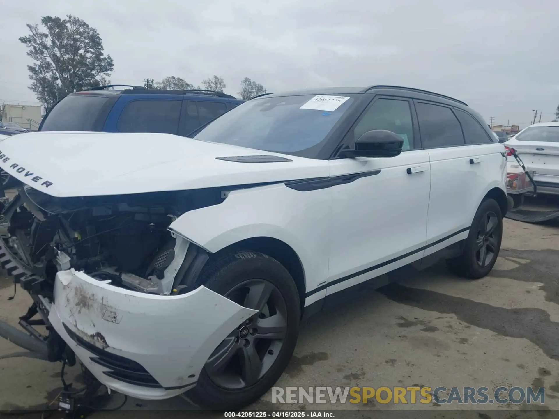 14 Фотография поврежденного автомобиля SALYT2EX0MA313814 LAND ROVER RANGE ROVER VELAR 2021