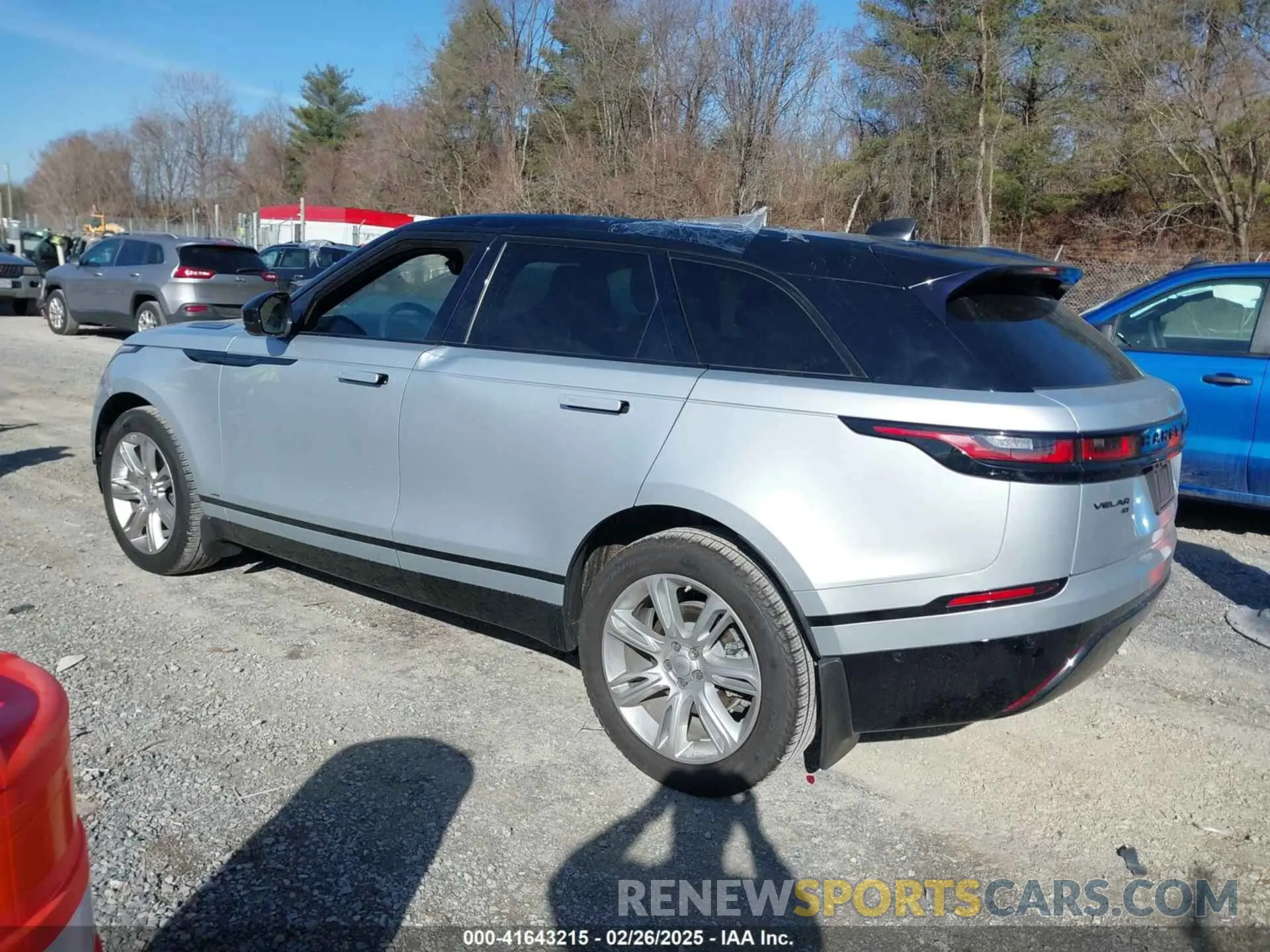 3 Фотография поврежденного автомобиля SALYT2EX1MA306855 LAND ROVER RANGE ROVER VELAR 2021