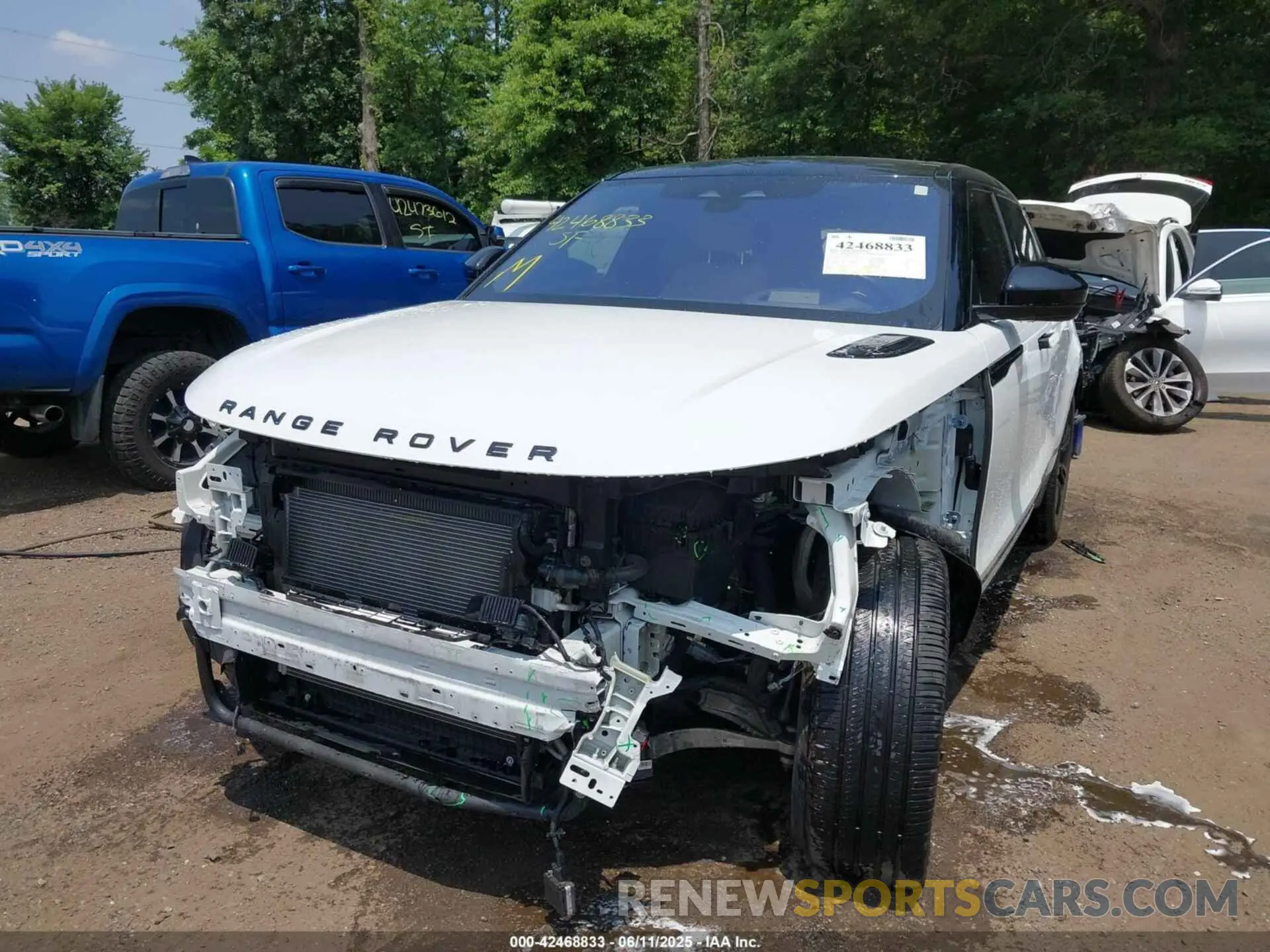 6 Фотография поврежденного автомобиля SALYT2EX2MA307478 LAND ROVER RANGE ROVER VELAR 2021