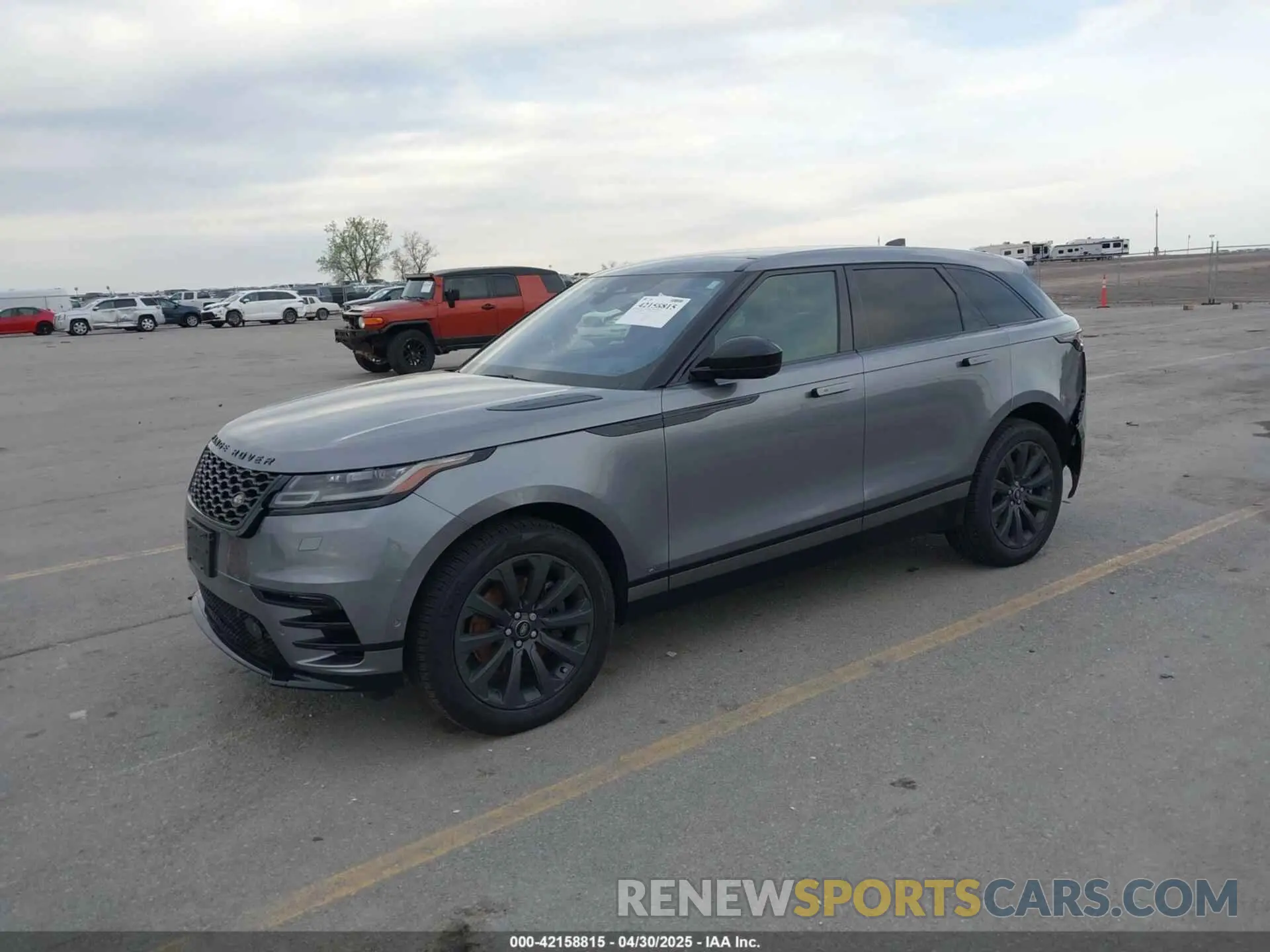2 Photograph of a damaged car SALYT2EX3MA320305 LAND ROVER RANGE ROVER VELAR 2021