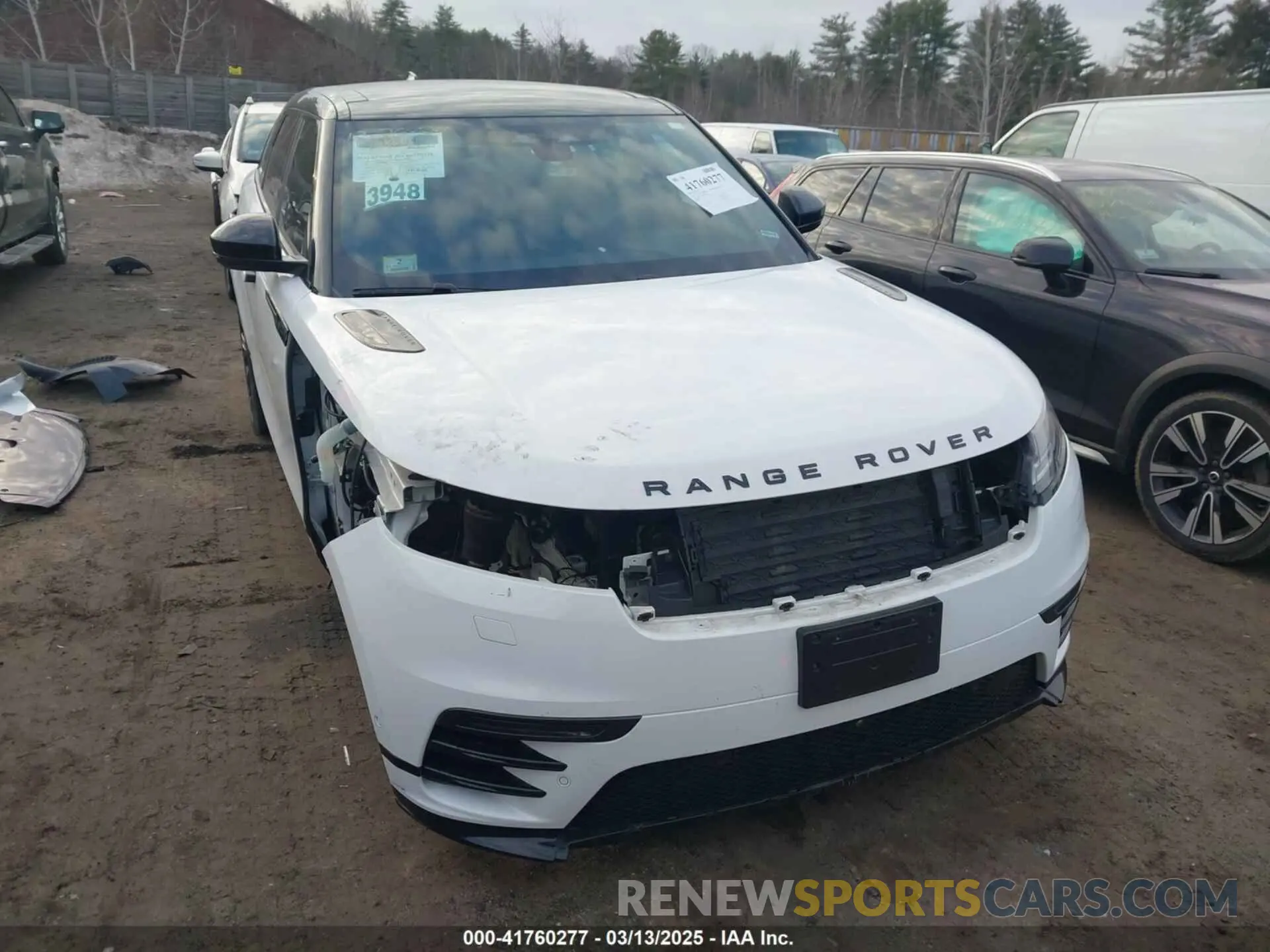 13 Photograph of a damaged car SALYT2EX5MA321200 LAND ROVER RANGE ROVER VELAR 2021