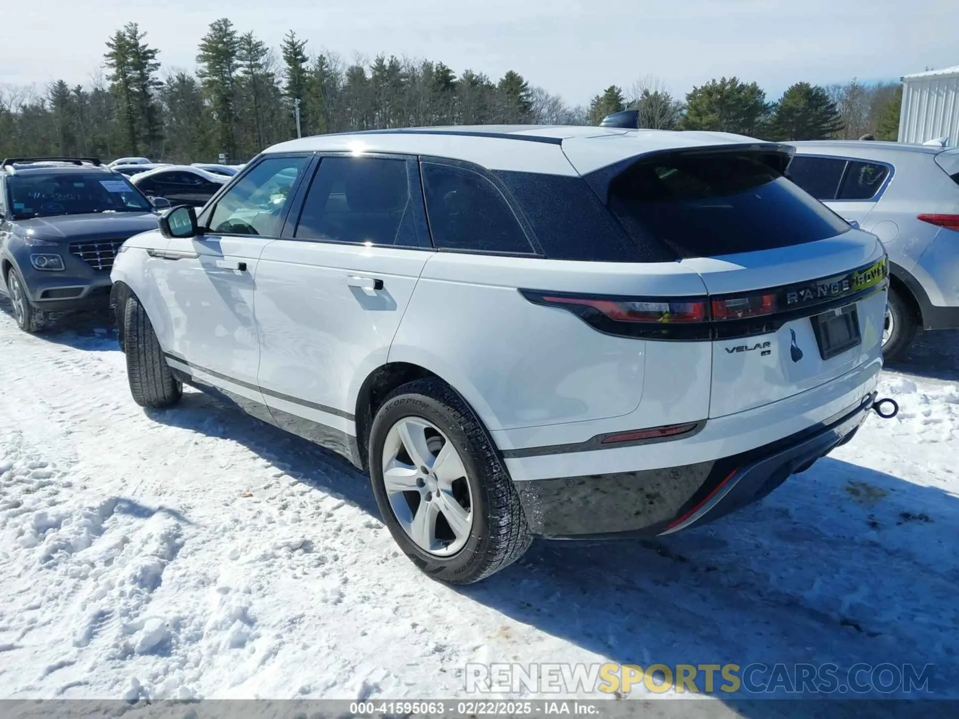 3 Фотография поврежденного автомобиля SALYT2EX7MA313339 LAND ROVER RANGE ROVER VELAR 2021