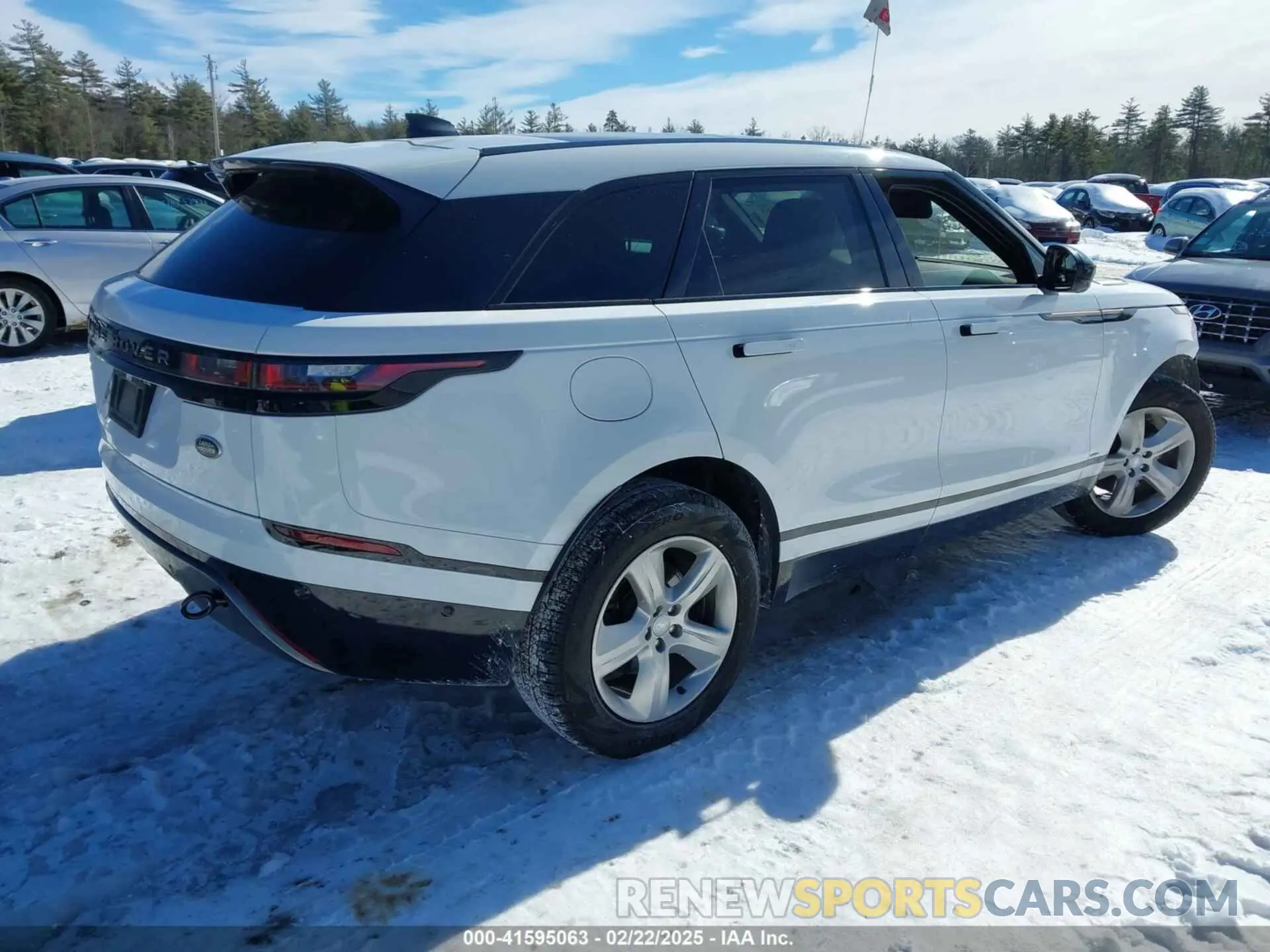 4 Фотография поврежденного автомобиля SALYT2EX7MA313339 LAND ROVER RANGE ROVER VELAR 2021