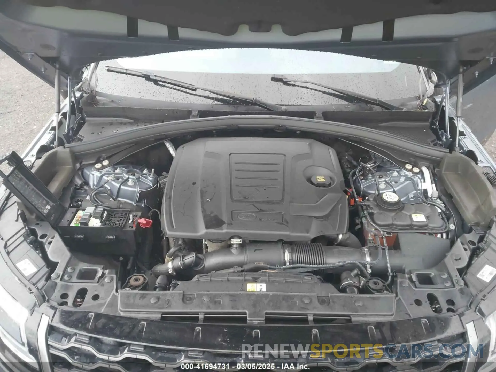 10 Photograph of a damaged car SALYT2EX7MA313759 LAND ROVER RANGE ROVER VELAR 2021