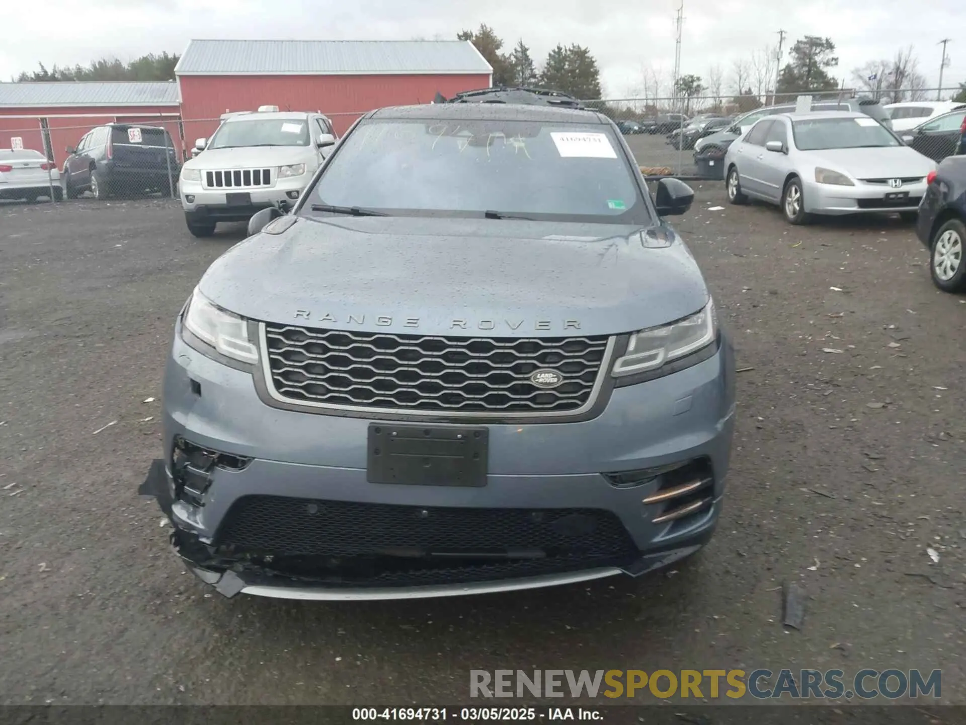 12 Photograph of a damaged car SALYT2EX7MA313759 LAND ROVER RANGE ROVER VELAR 2021