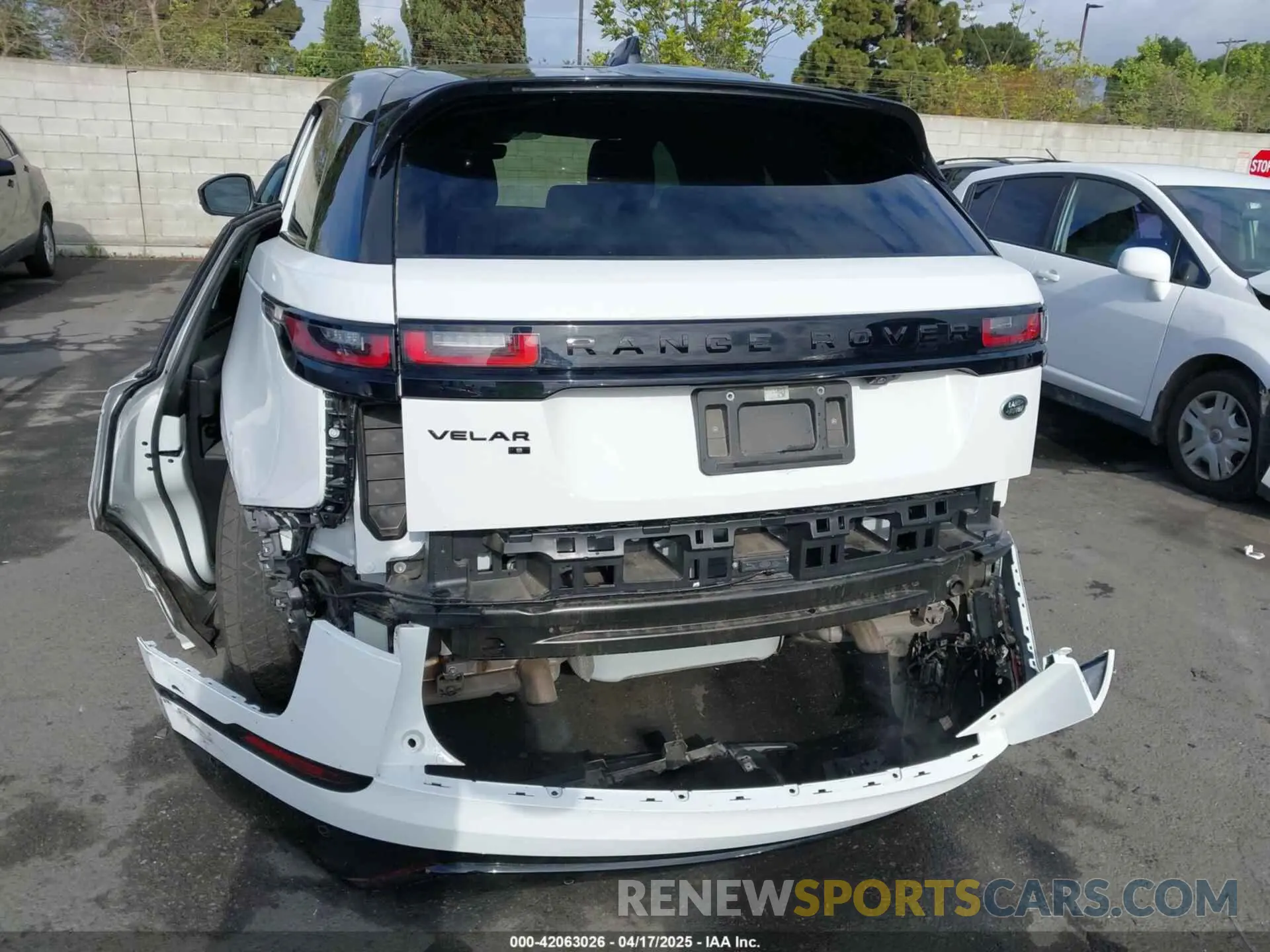 17 Фотография поврежденного автомобиля SALYT2EXXMA316087 LAND ROVER RANGE ROVER VELAR 2021