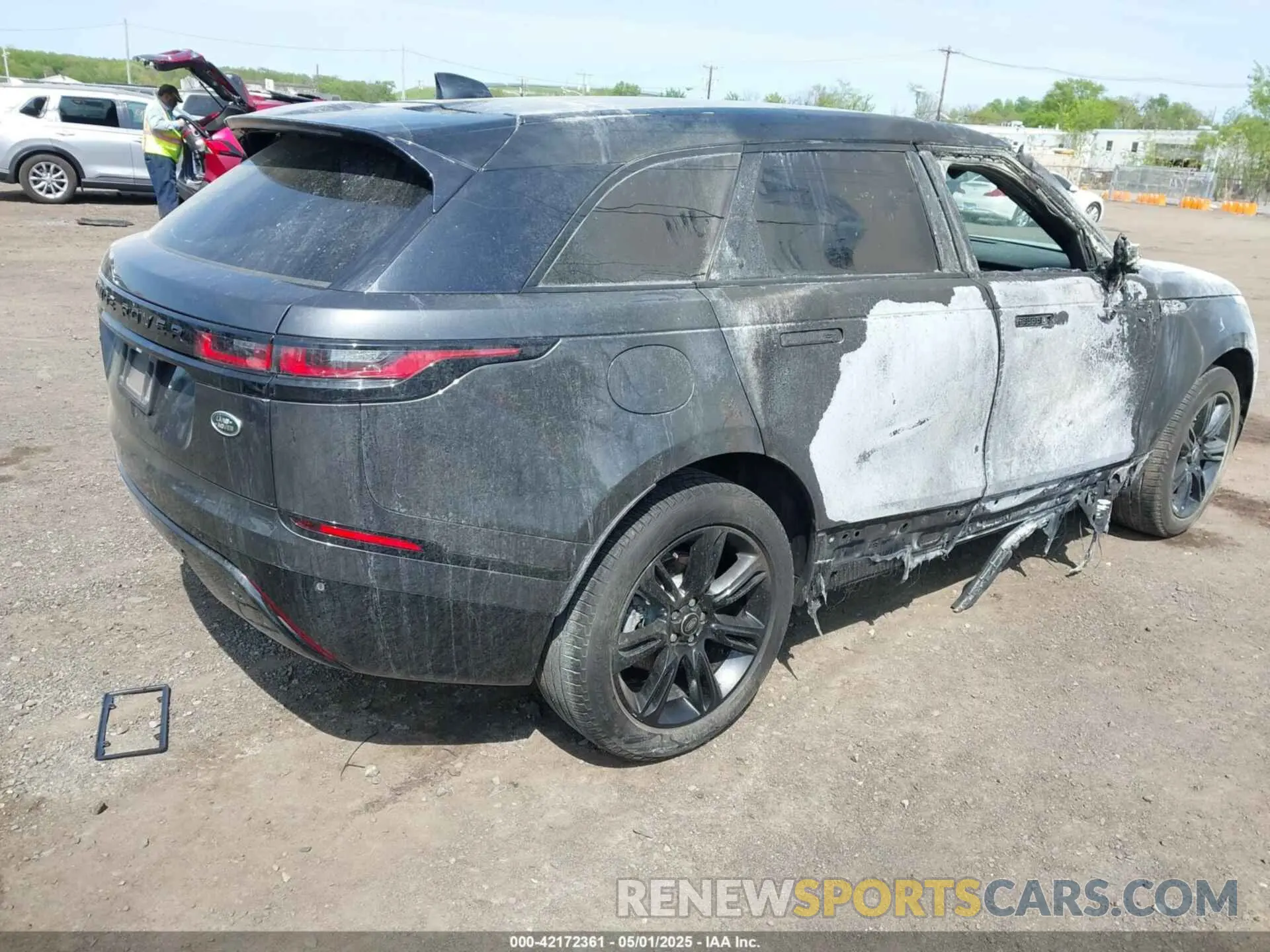 4 Фотография поврежденного автомобиля SALYT2EX0NA334650 LAND ROVER RANGE ROVER VELAR 2022