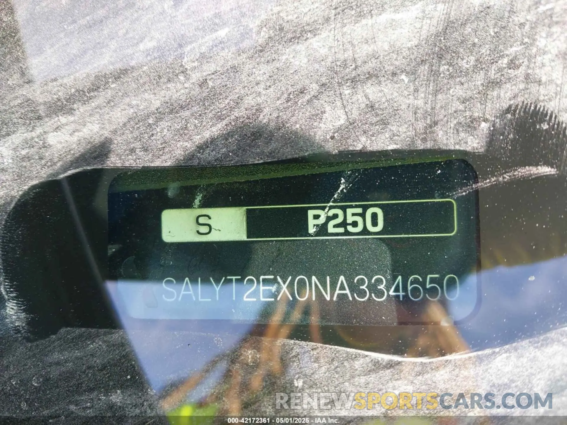 9 Фотография поврежденного автомобиля SALYT2EX0NA334650 LAND ROVER RANGE ROVER VELAR 2022