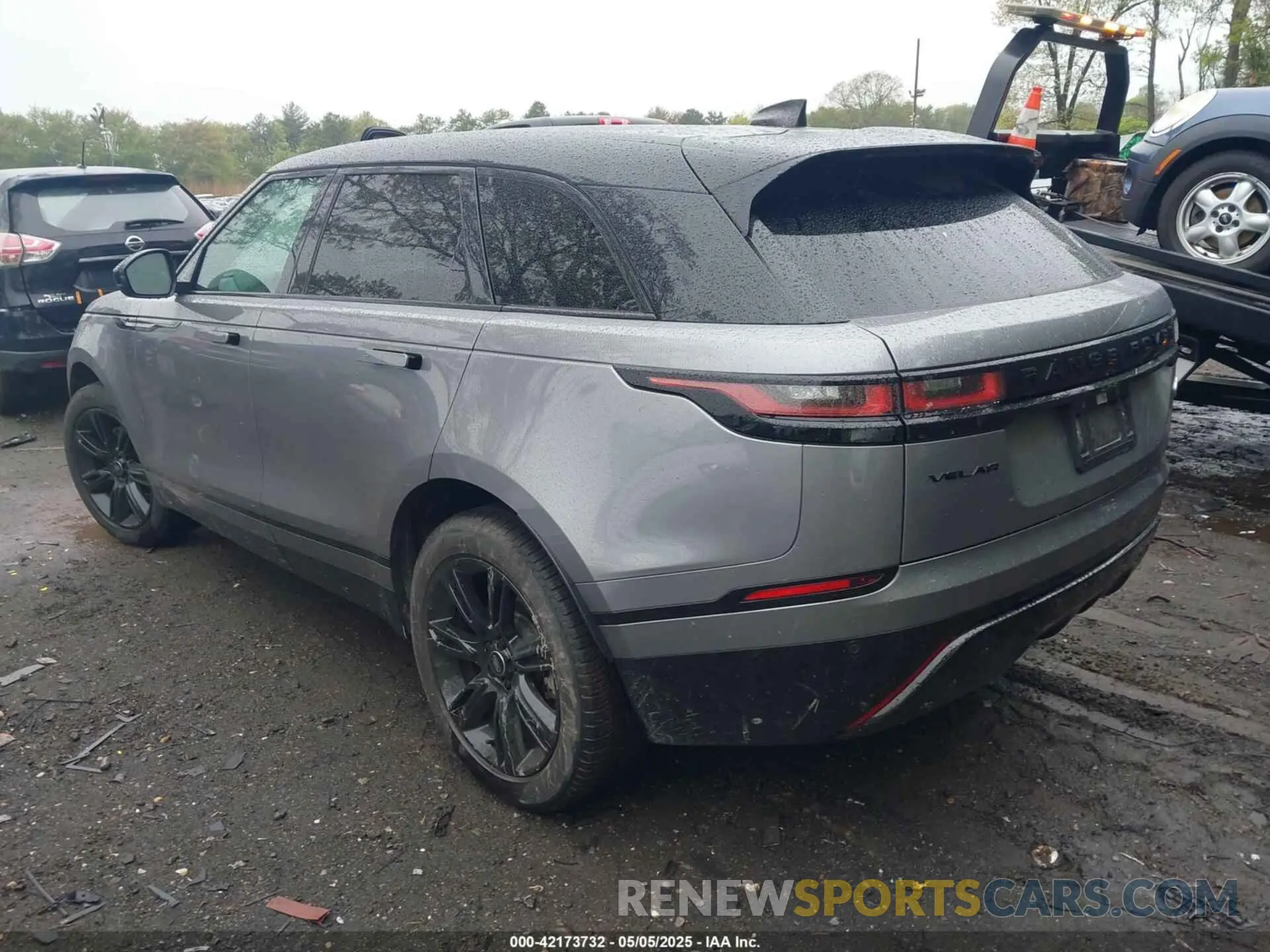 3 Фотография поврежденного автомобиля SALYT2EX4NA344274 LAND ROVER RANGE ROVER VELAR 2022