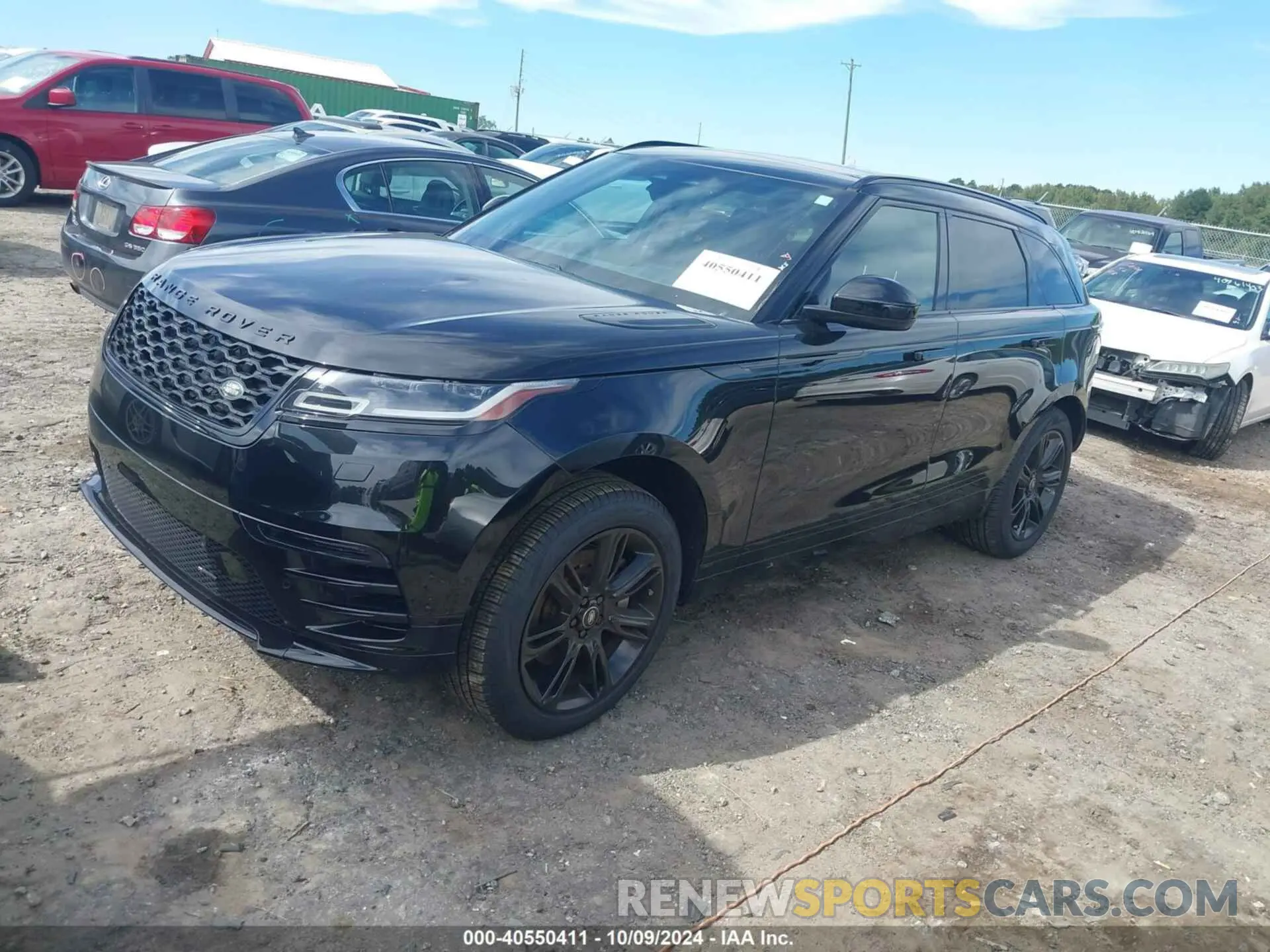 2 Фотография поврежденного автомобиля SALYT2EX7NA330157 LAND ROVER RANGE ROVER VELAR 2022