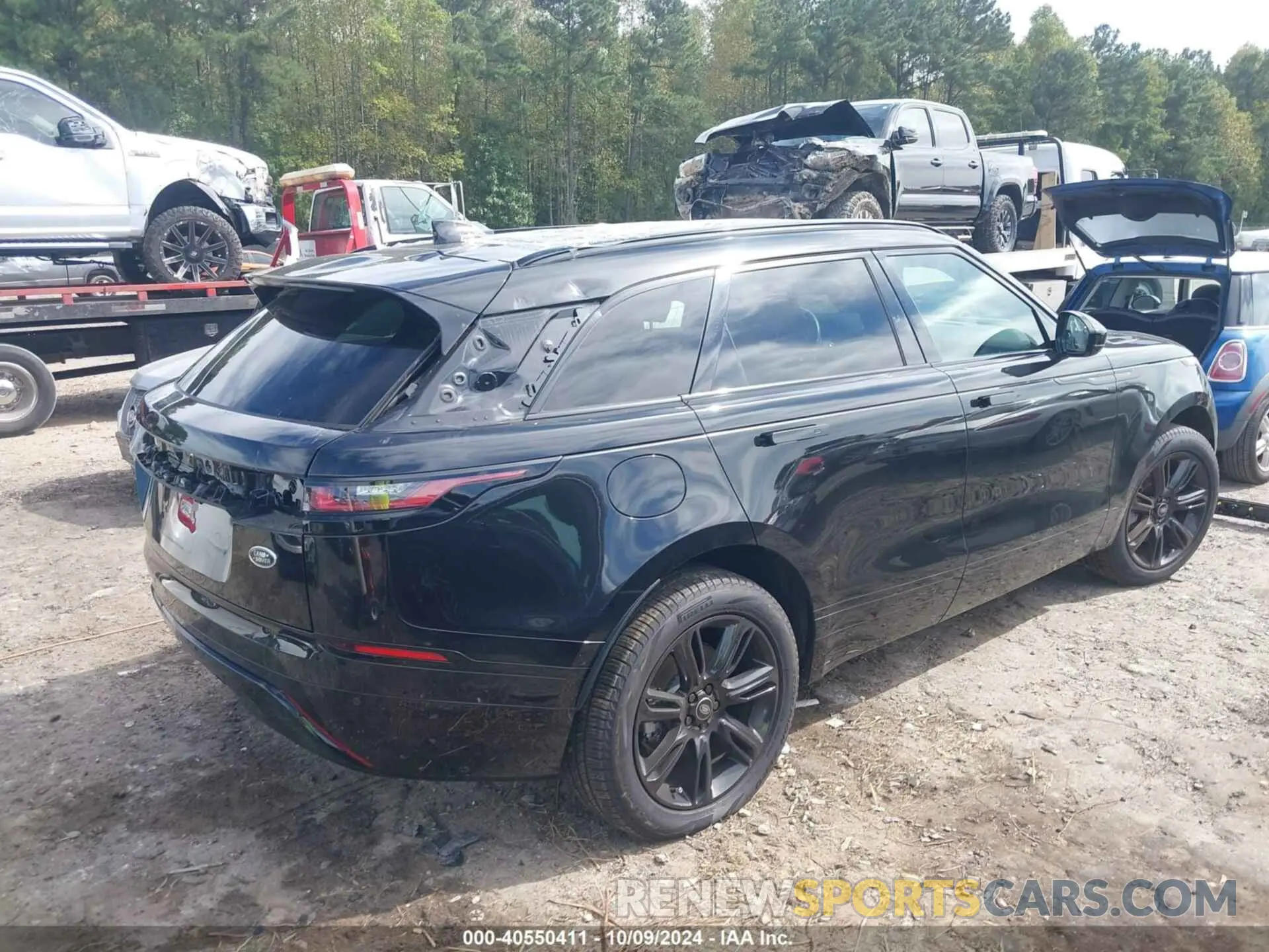 4 Фотография поврежденного автомобиля SALYT2EX7NA330157 LAND ROVER RANGE ROVER VELAR 2022