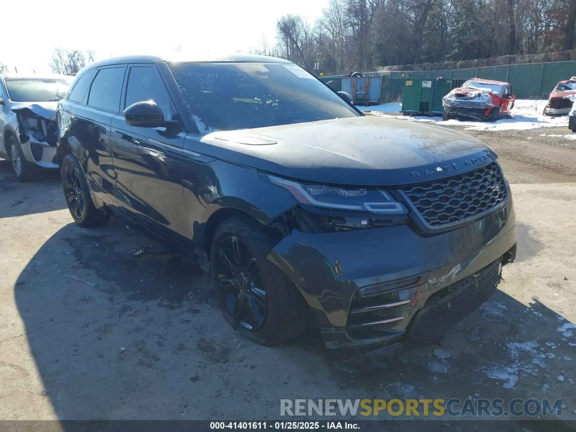1 Photograph of a damaged car SALYT2EX7NA331292 LAND ROVER RANGE ROVER VELAR 2022