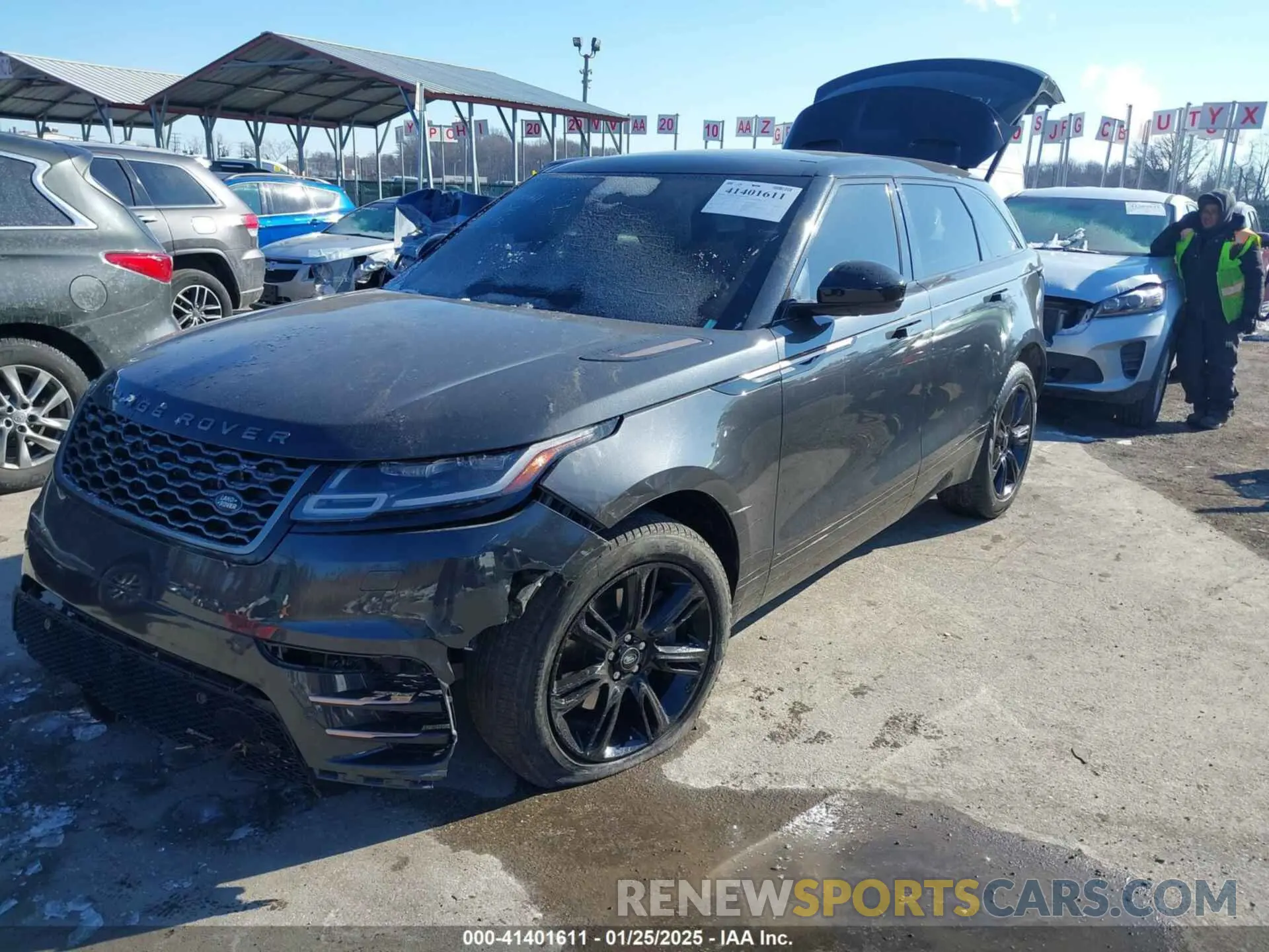 2 Photograph of a damaged car SALYT2EX7NA331292 LAND ROVER RANGE ROVER VELAR 2022
