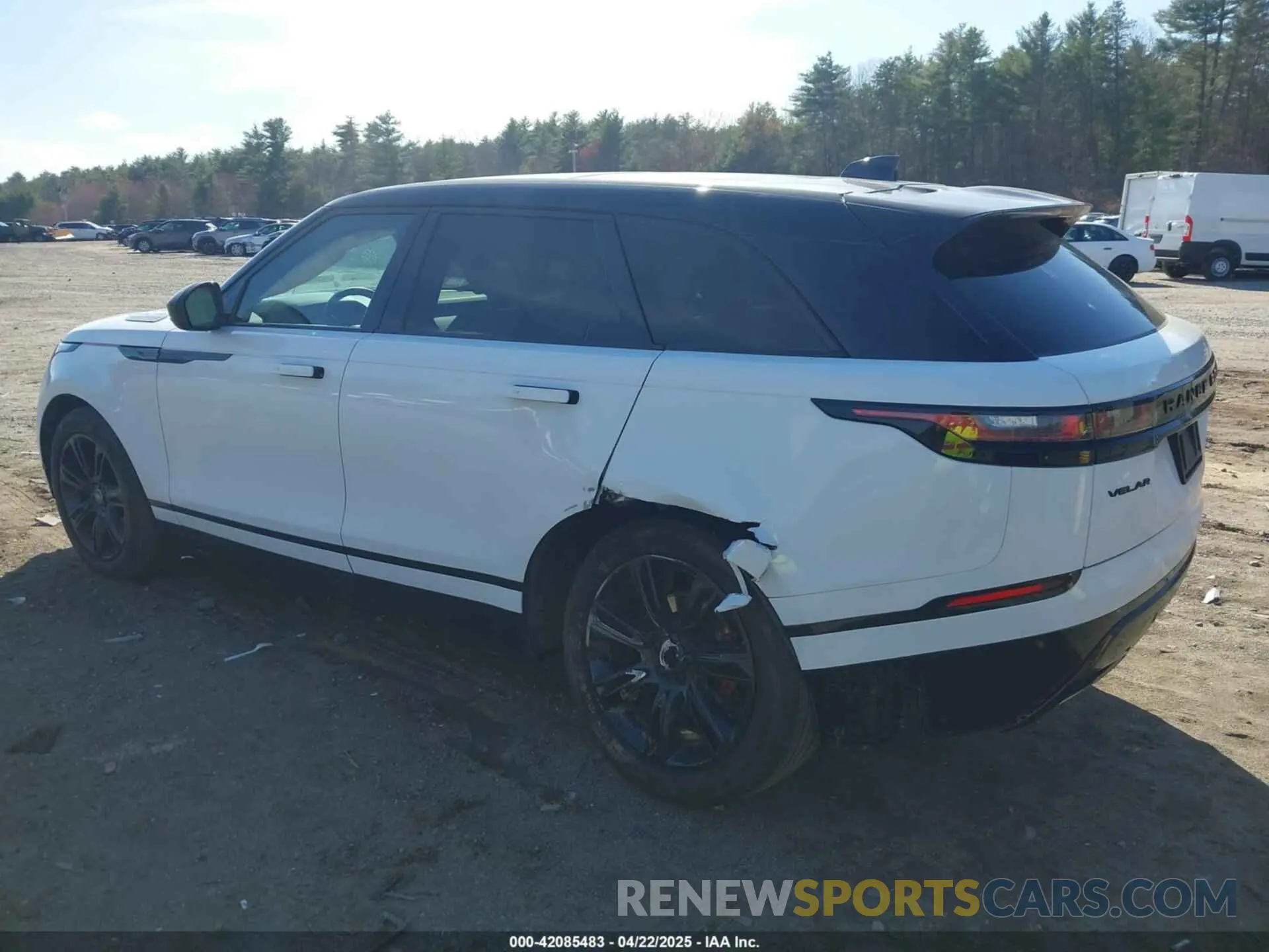 3 Photograph of a damaged car SALYT2EU7PA357867 LAND ROVER RANGE ROVER VELAR 2023