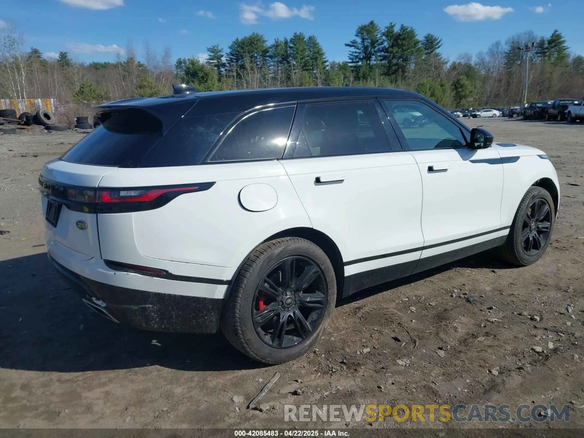 4 Photograph of a damaged car SALYT2EU7PA357867 LAND ROVER RANGE ROVER VELAR 2023