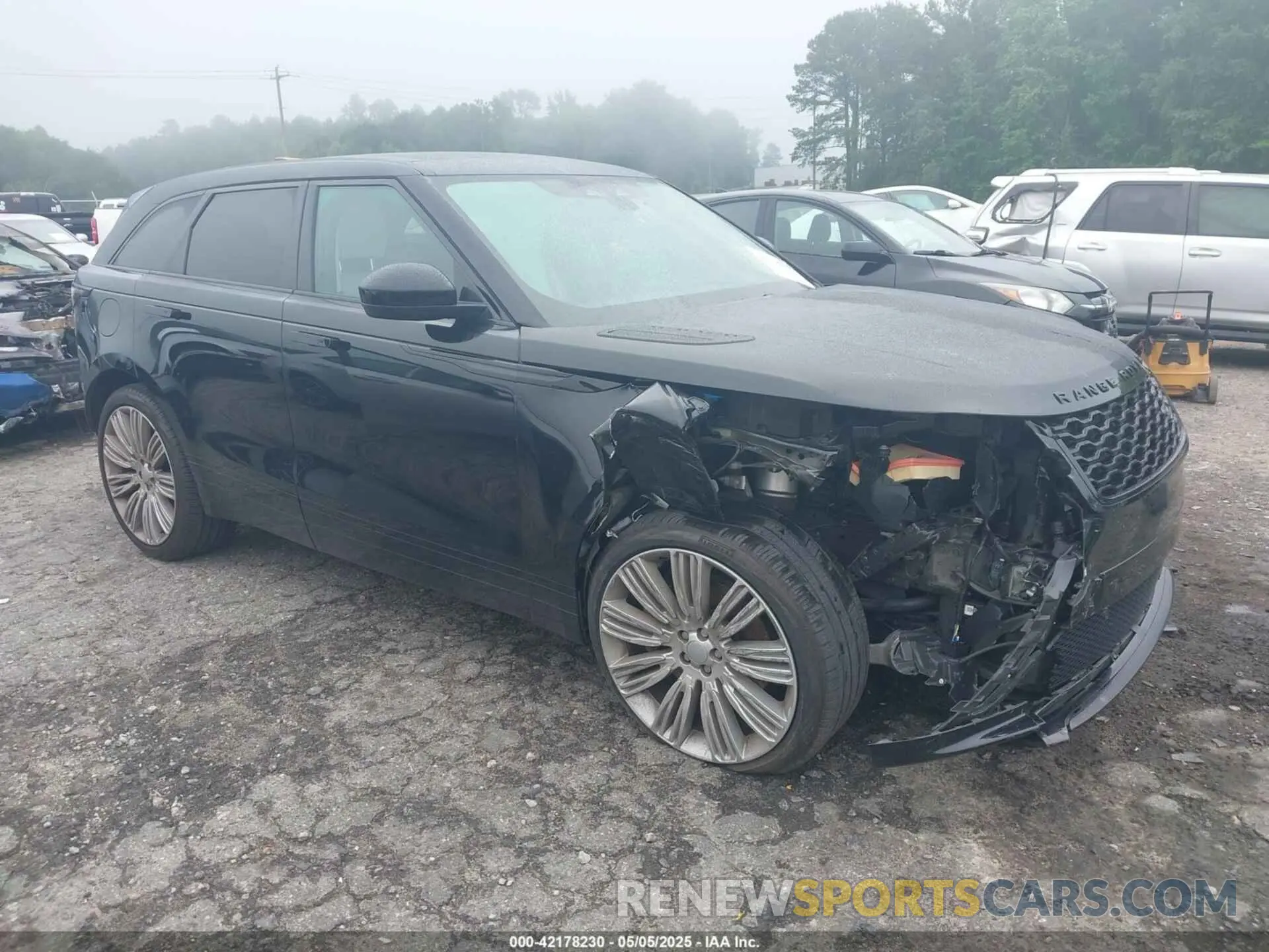 1 Фотография поврежденного автомобиля SALYT2EU8PA353164 LAND ROVER RANGE ROVER VELAR 2023