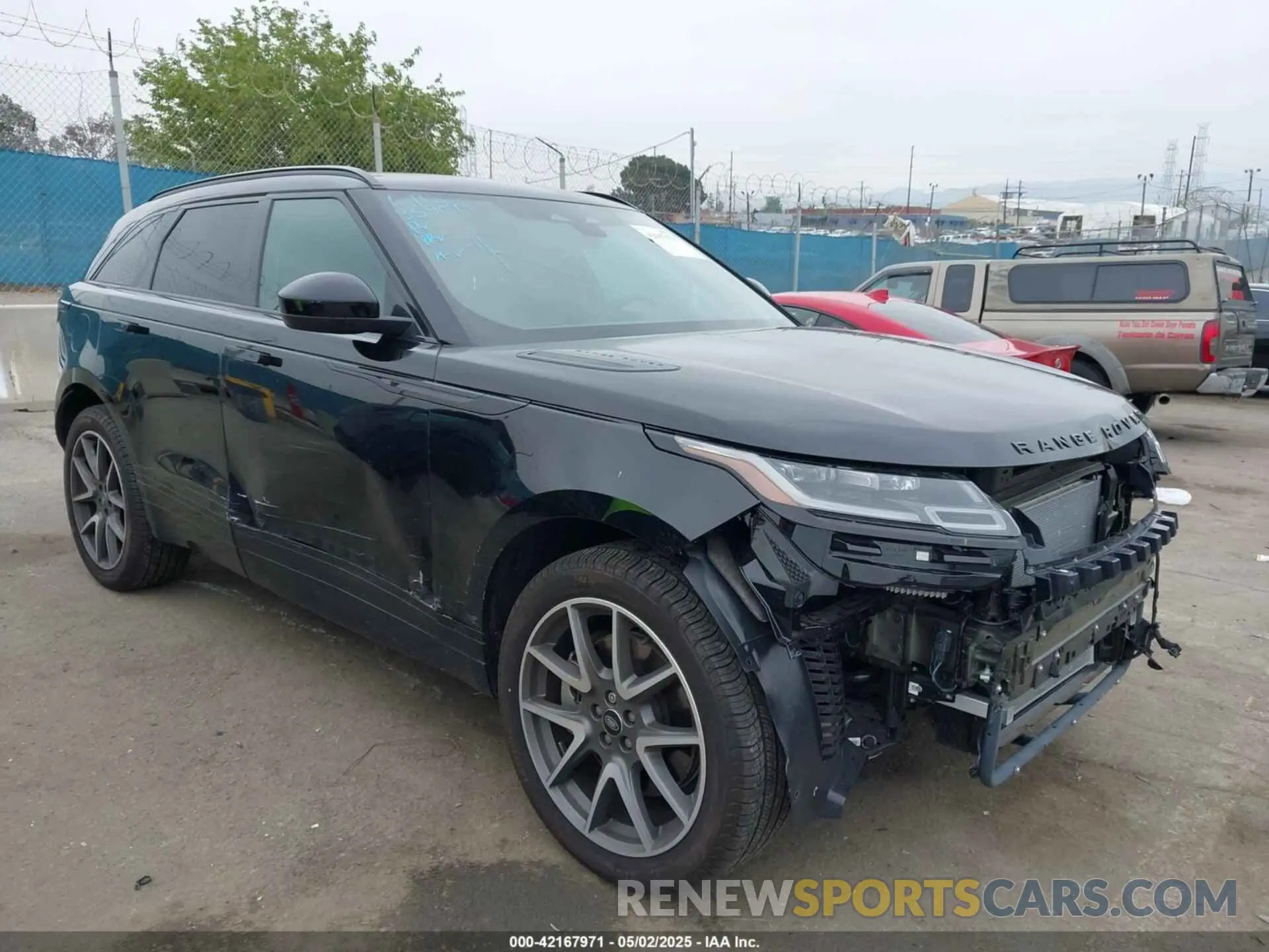 1 Photograph of a damaged car SALYT2EU9PA359099 LAND ROVER RANGE ROVER VELAR 2023