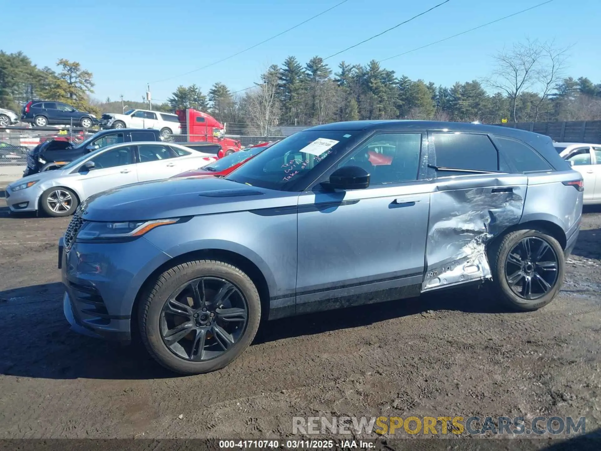 14 Фотография поврежденного автомобиля SALYT2EX2PA356975 LAND ROVER RANGE ROVER VELAR 2023