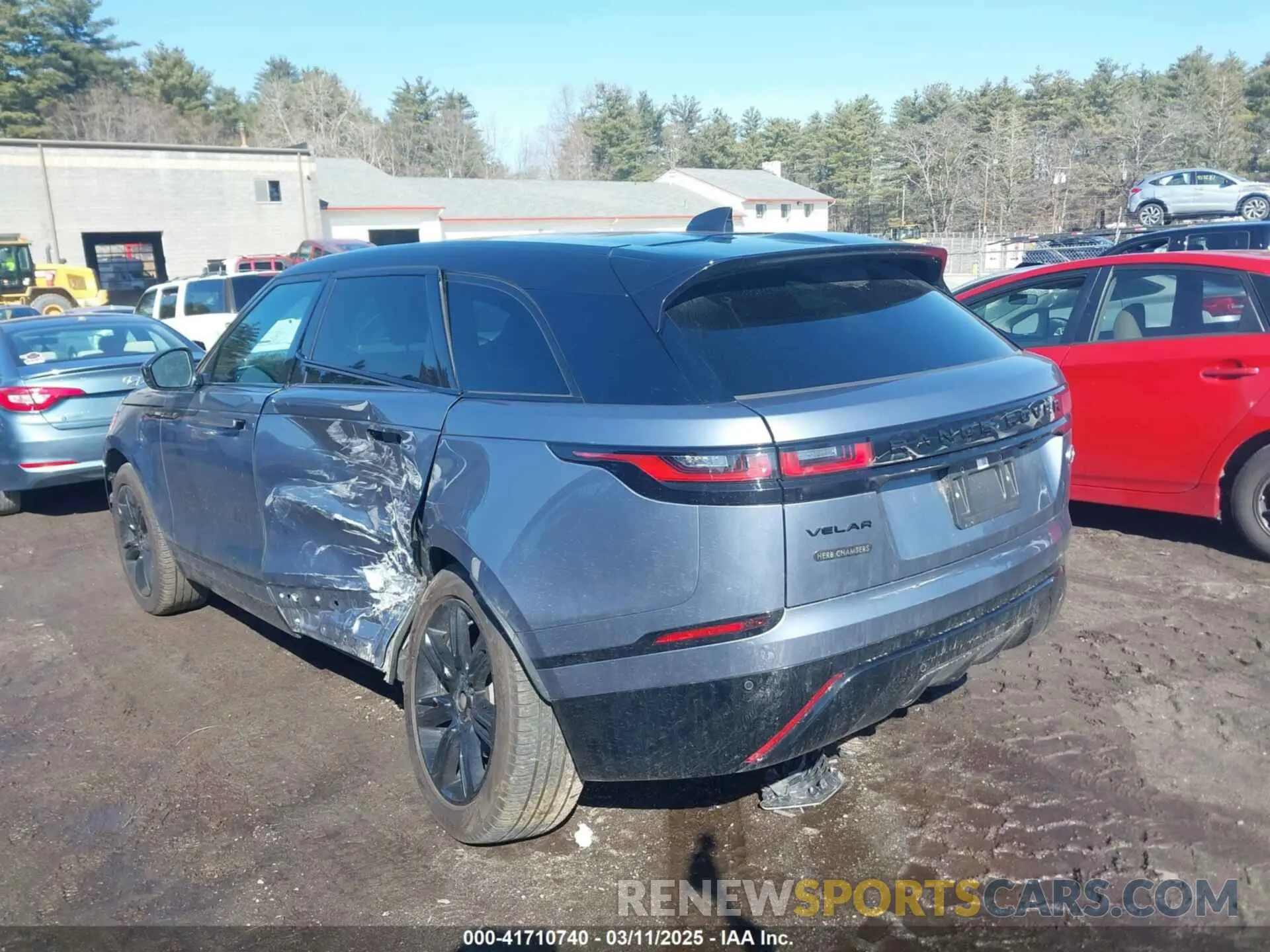 3 Фотография поврежденного автомобиля SALYT2EX2PA356975 LAND ROVER RANGE ROVER VELAR 2023