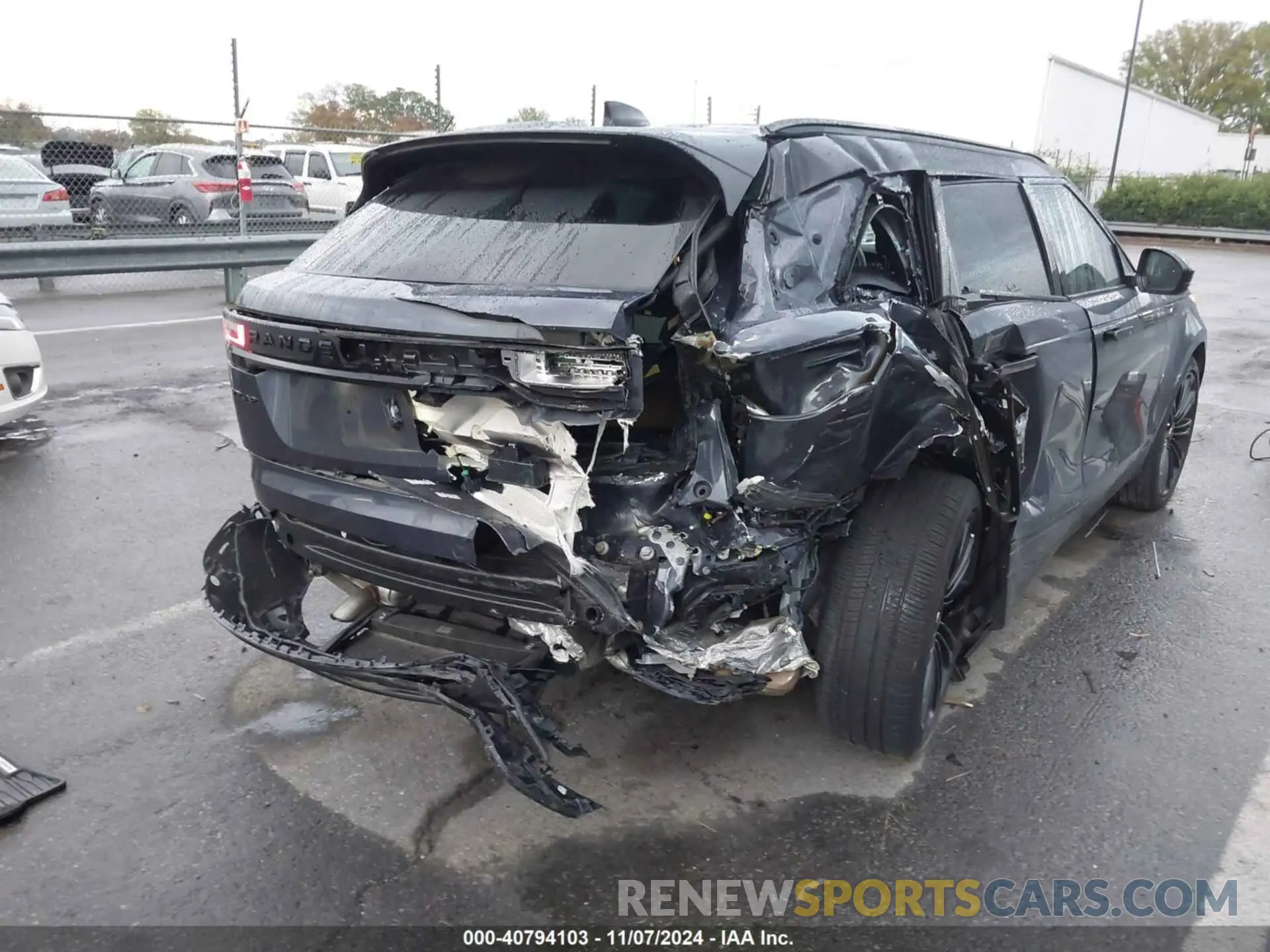 6 Photograph of a damaged car SALYL2EX6RA375287 LAND ROVER RANGE ROVER VELAR 2024