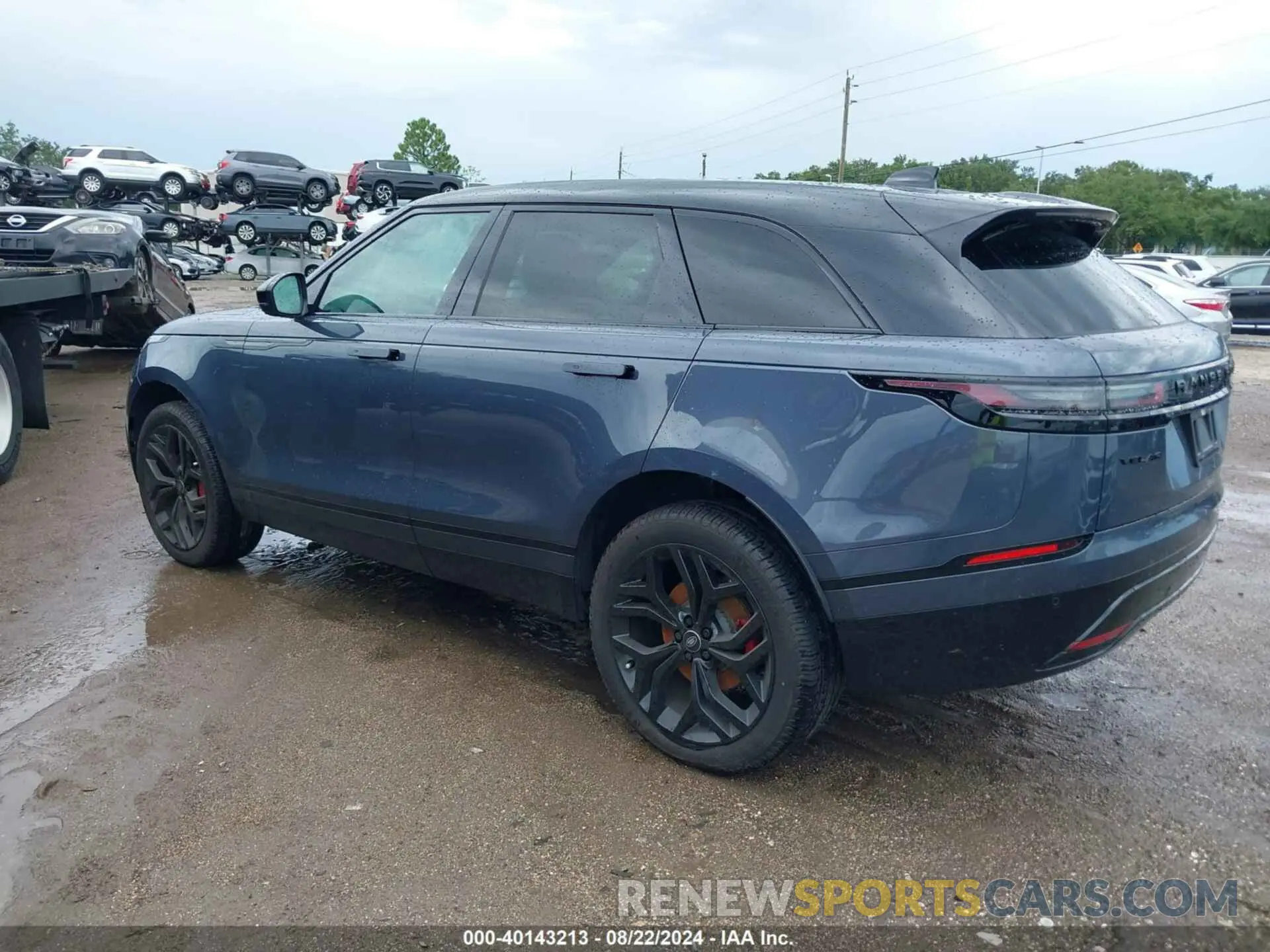 3 Фотография поврежденного автомобиля SALYL2EX9RA373596 LAND ROVER RANGE ROVER VELAR 2024