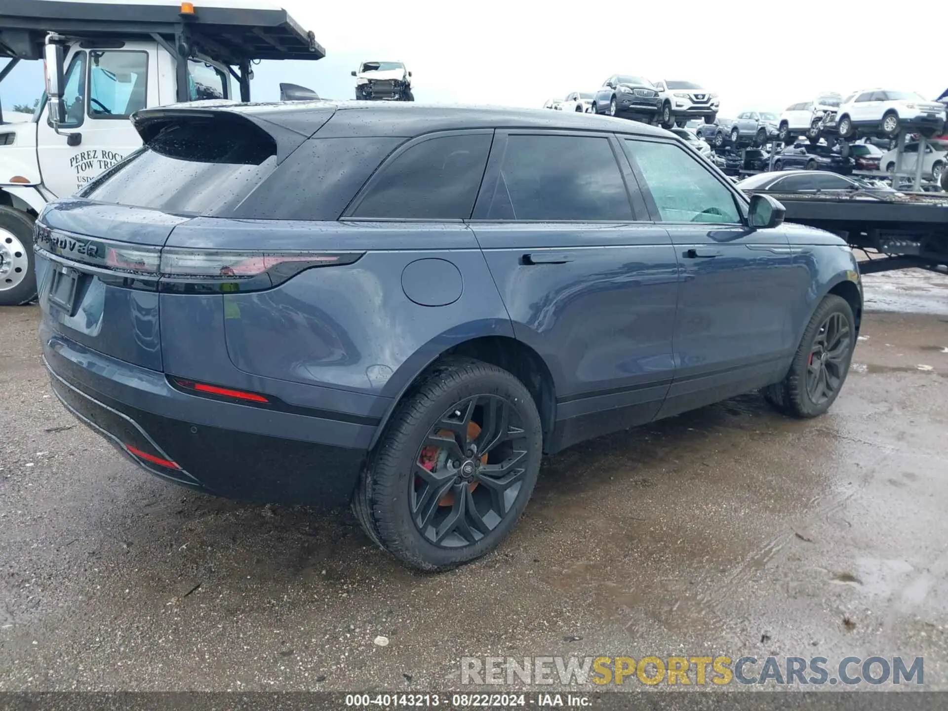 4 Фотография поврежденного автомобиля SALYL2EX9RA373596 LAND ROVER RANGE ROVER VELAR 2024