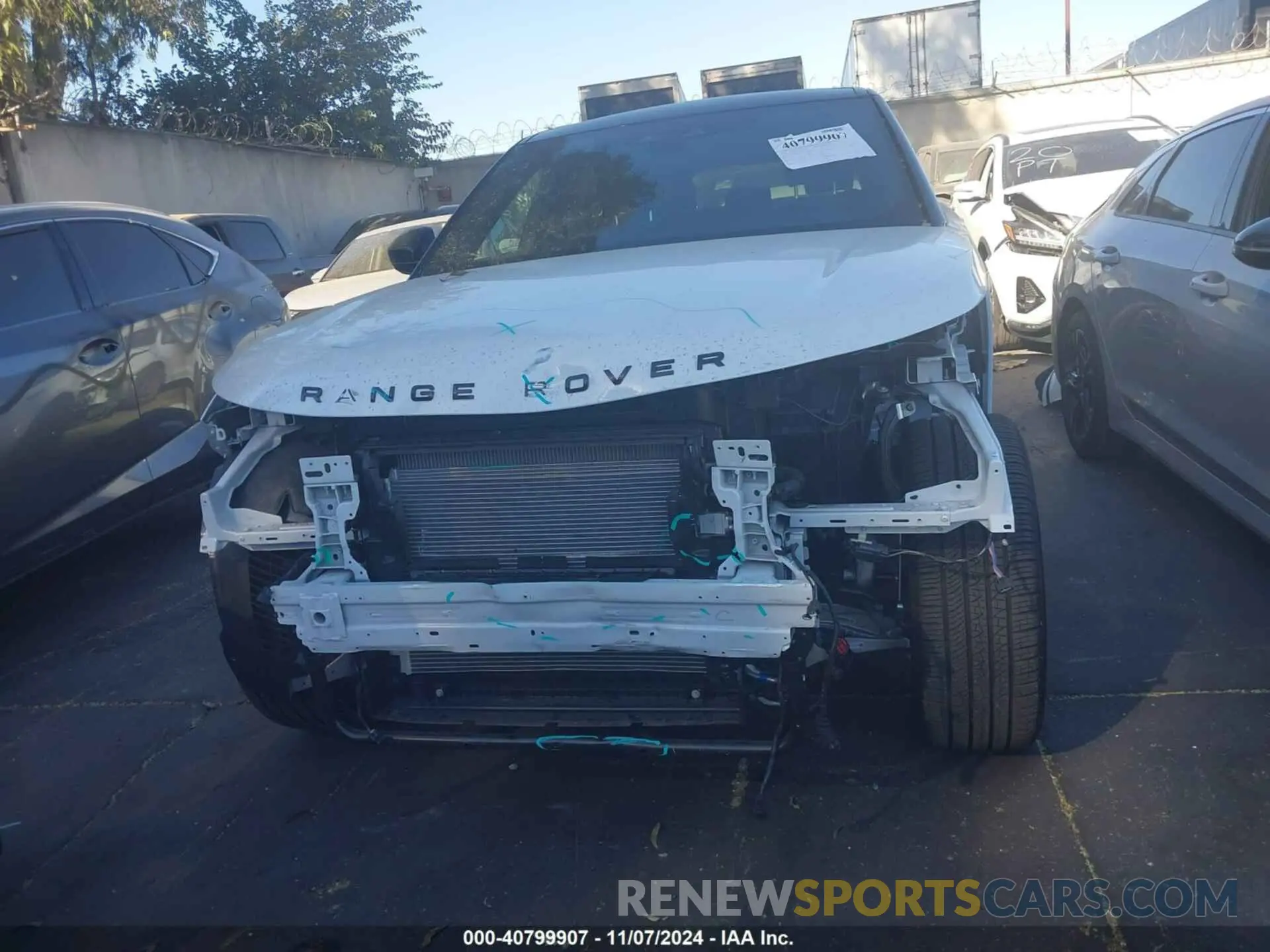 12 Photograph of a damaged car SALYJ2EX3SA392513 LAND ROVER RANGE ROVER VELAR 2025