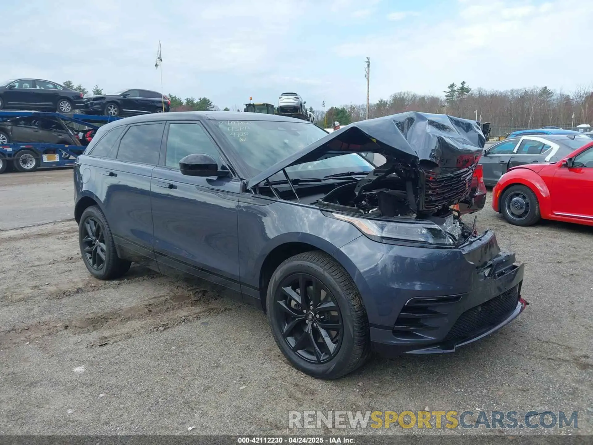 1 Фотография поврежденного автомобиля SALYL2EX7SA804720 LAND ROVER RANGE ROVER VELAR 2025