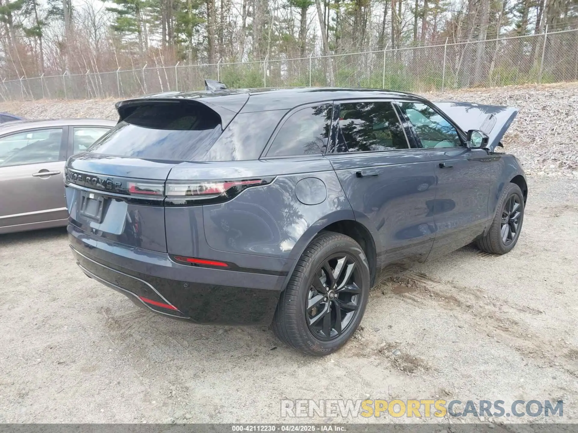 4 Фотография поврежденного автомобиля SALYL2EX7SA804720 LAND ROVER RANGE ROVER VELAR 2025