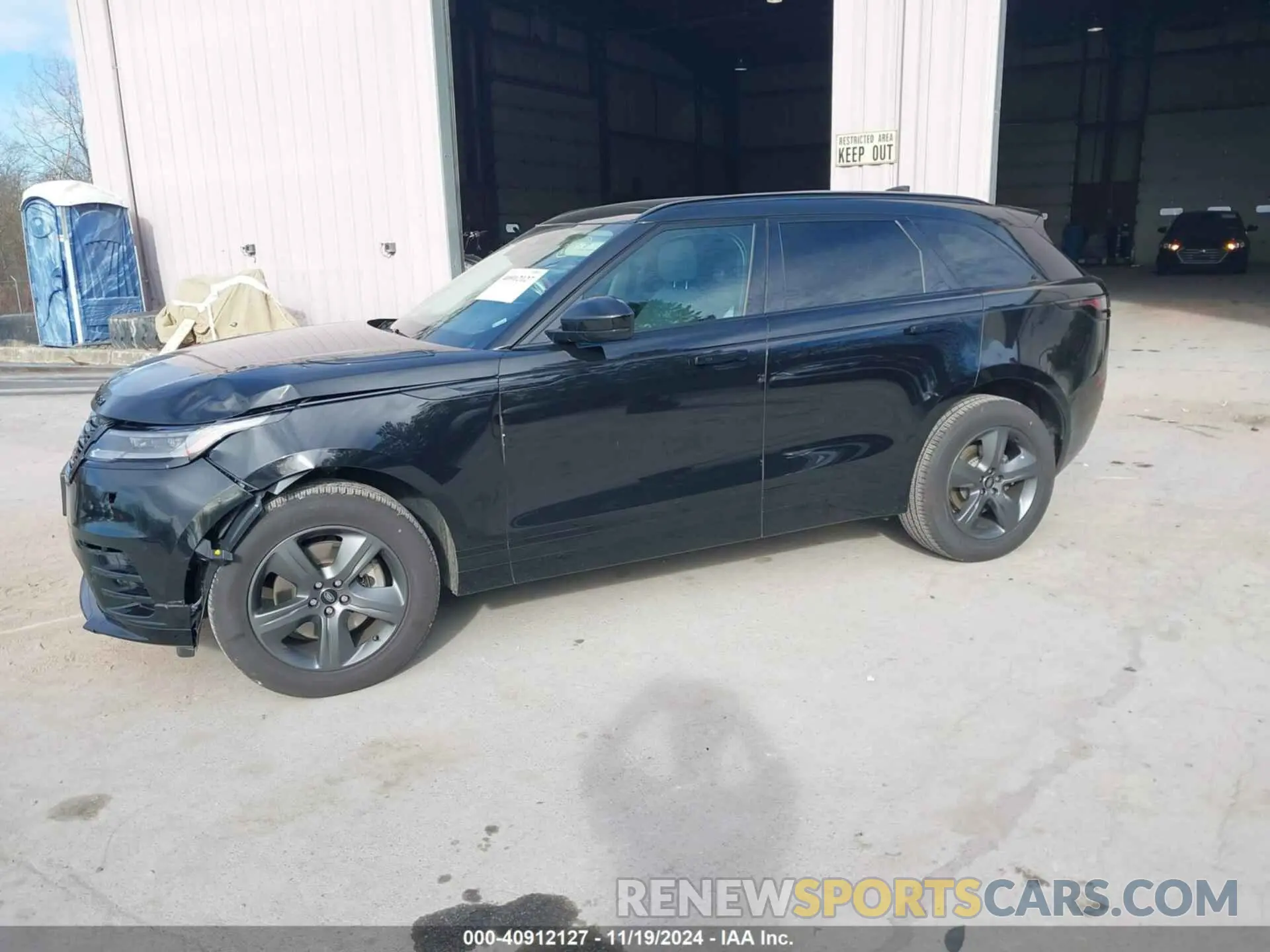 2 Фотография поврежденного автомобиля SALYL2EX9SA397676 LAND ROVER RANGE ROVER VELAR 2025