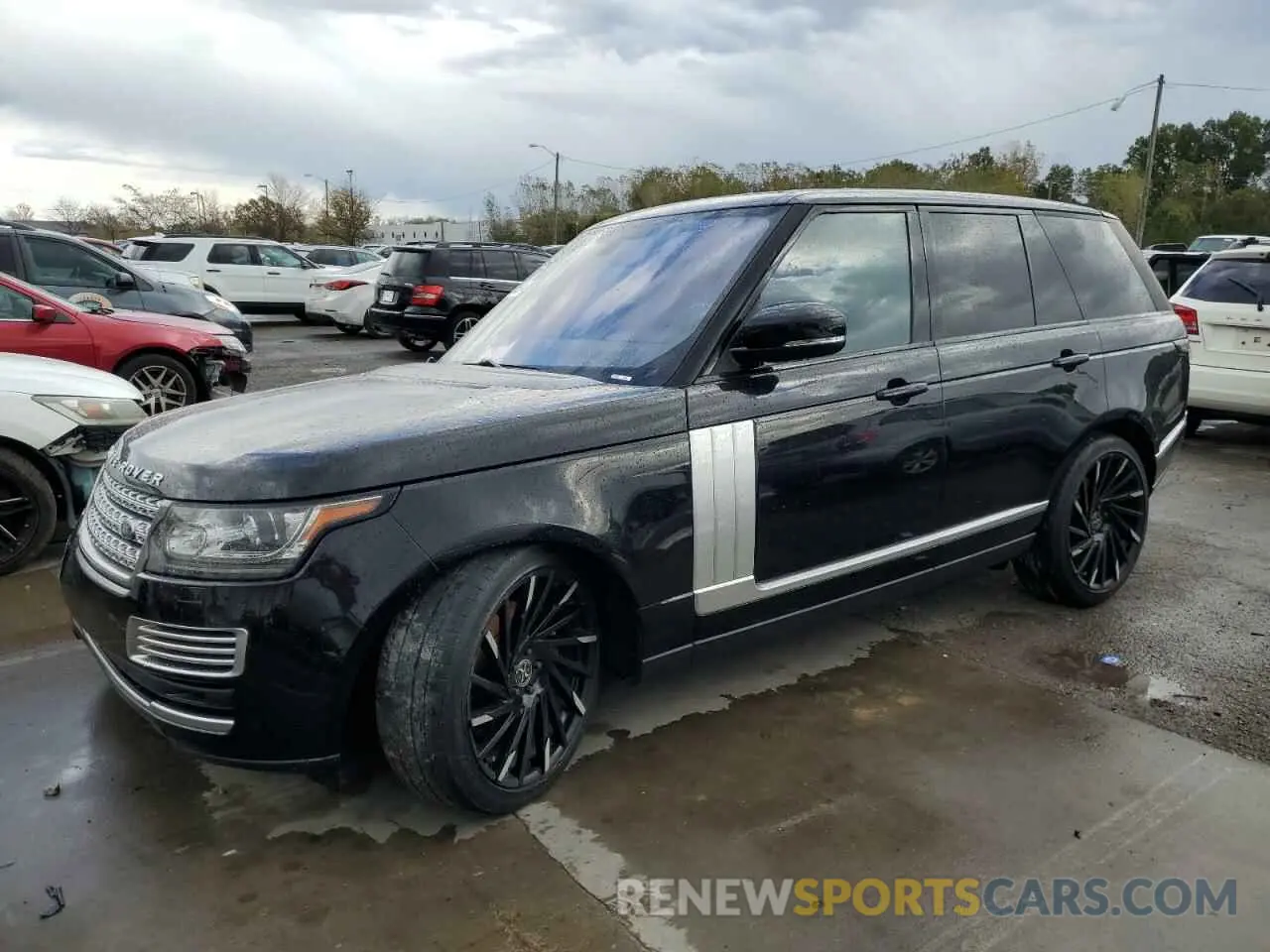 1 Photograph of a damaged car SALGS2VF2GA254503 LAND ROVER RANGEROVER 2016