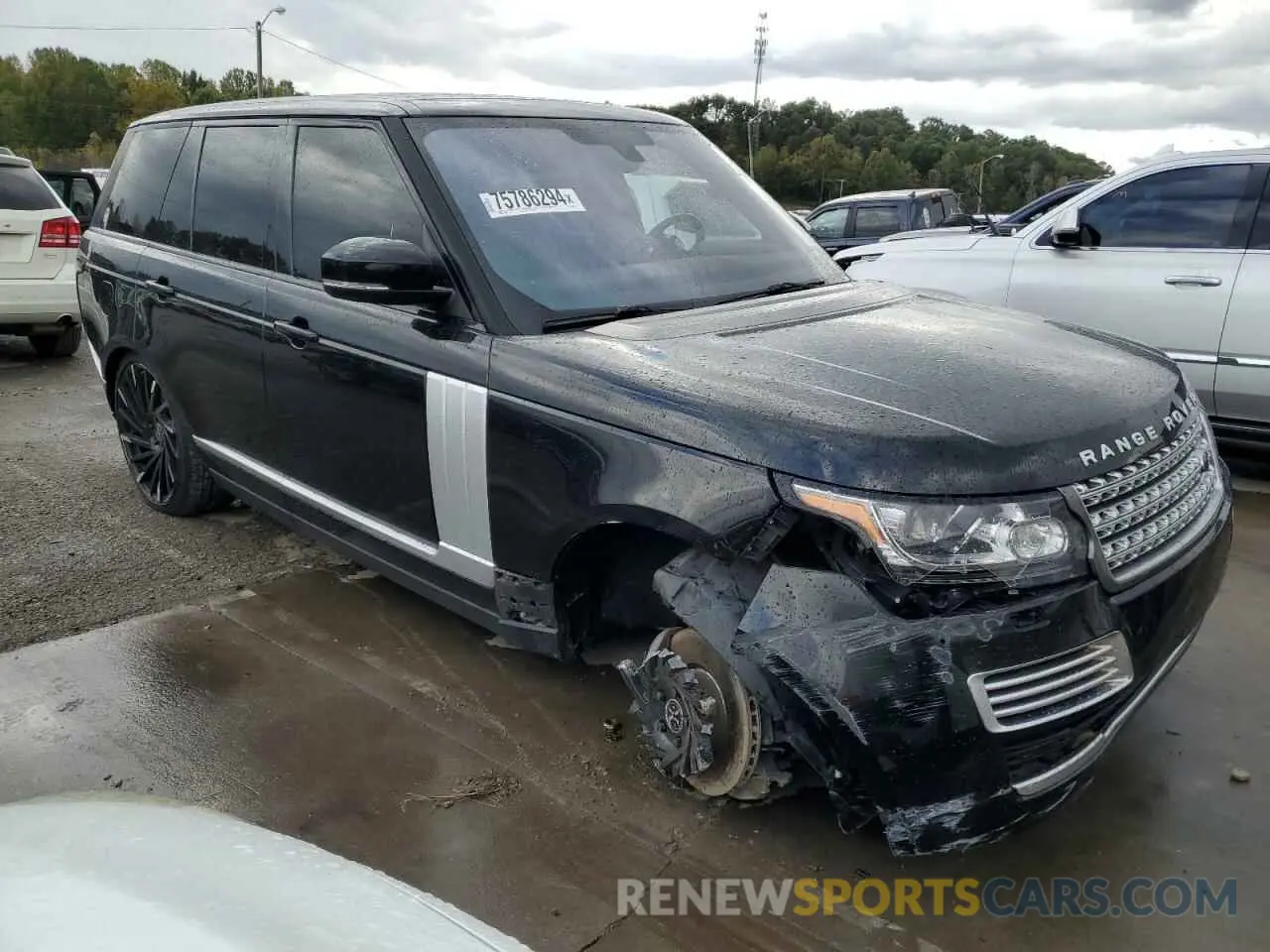 4 Photograph of a damaged car SALGS2VF2GA254503 LAND ROVER RANGEROVER 2016