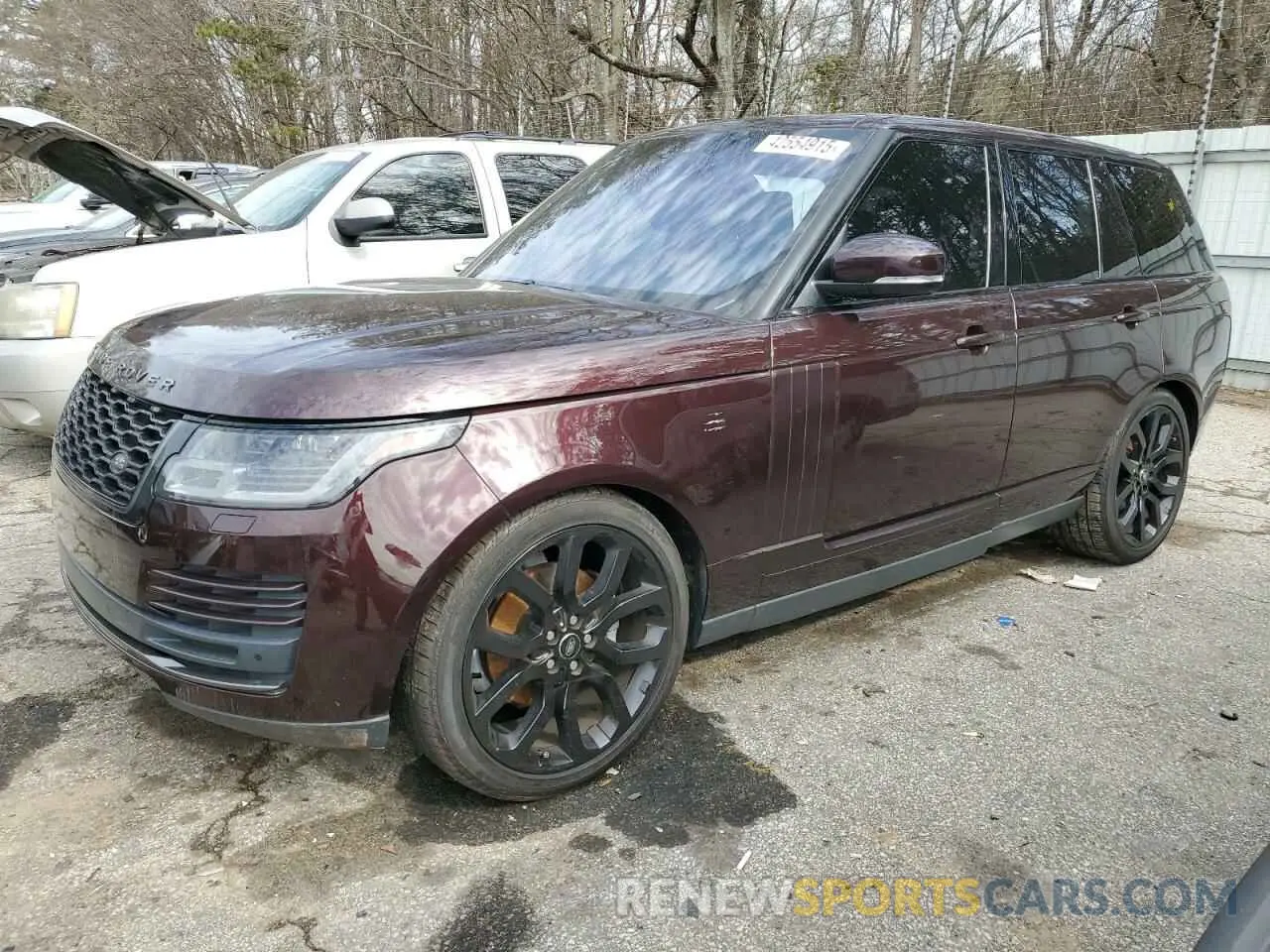 1 Photograph of a damaged car SALGR2RK4KA531129 LAND ROVER RANGEROVER 2019