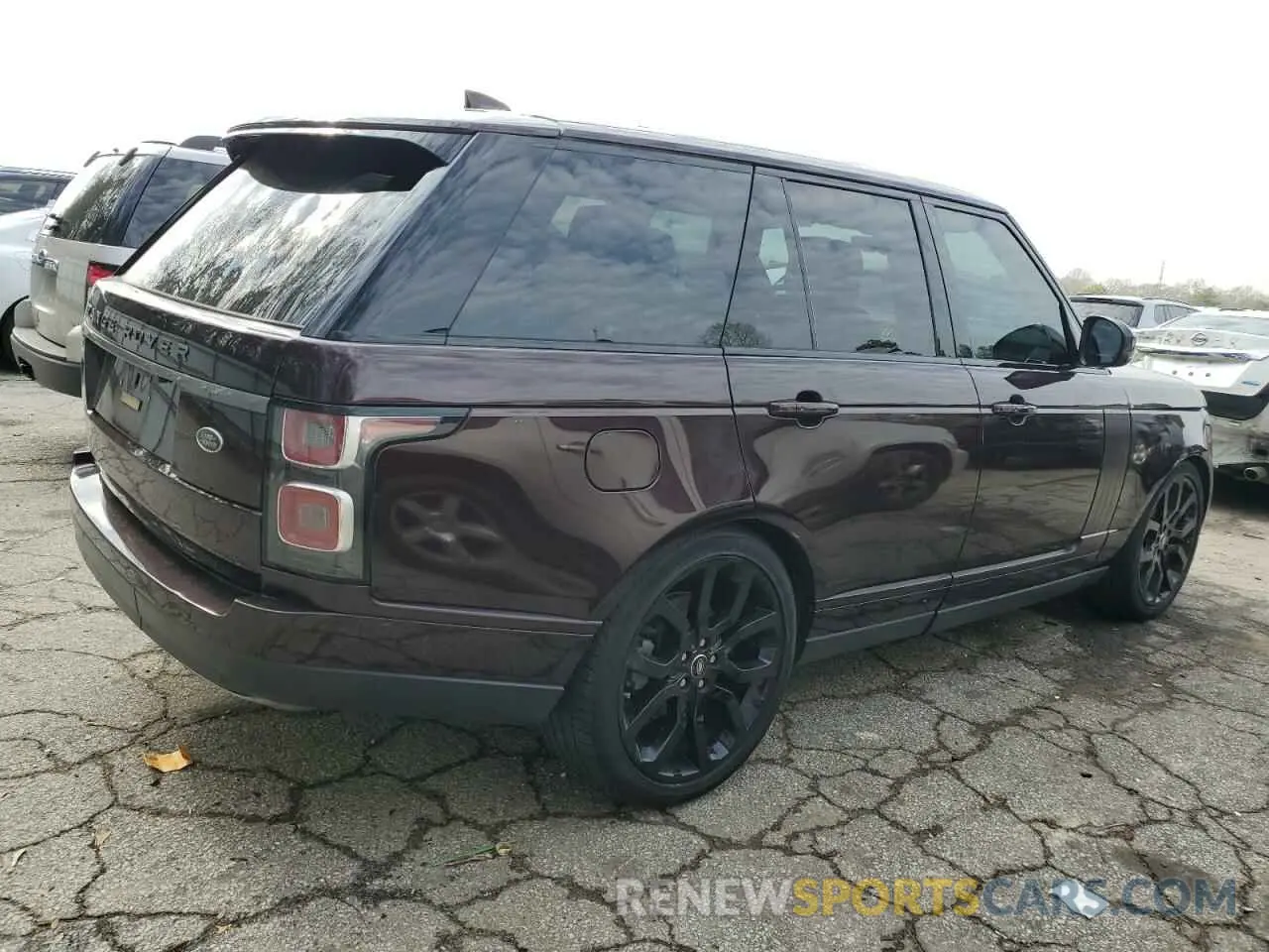 3 Photograph of a damaged car SALGR2RK4KA531129 LAND ROVER RANGEROVER 2019